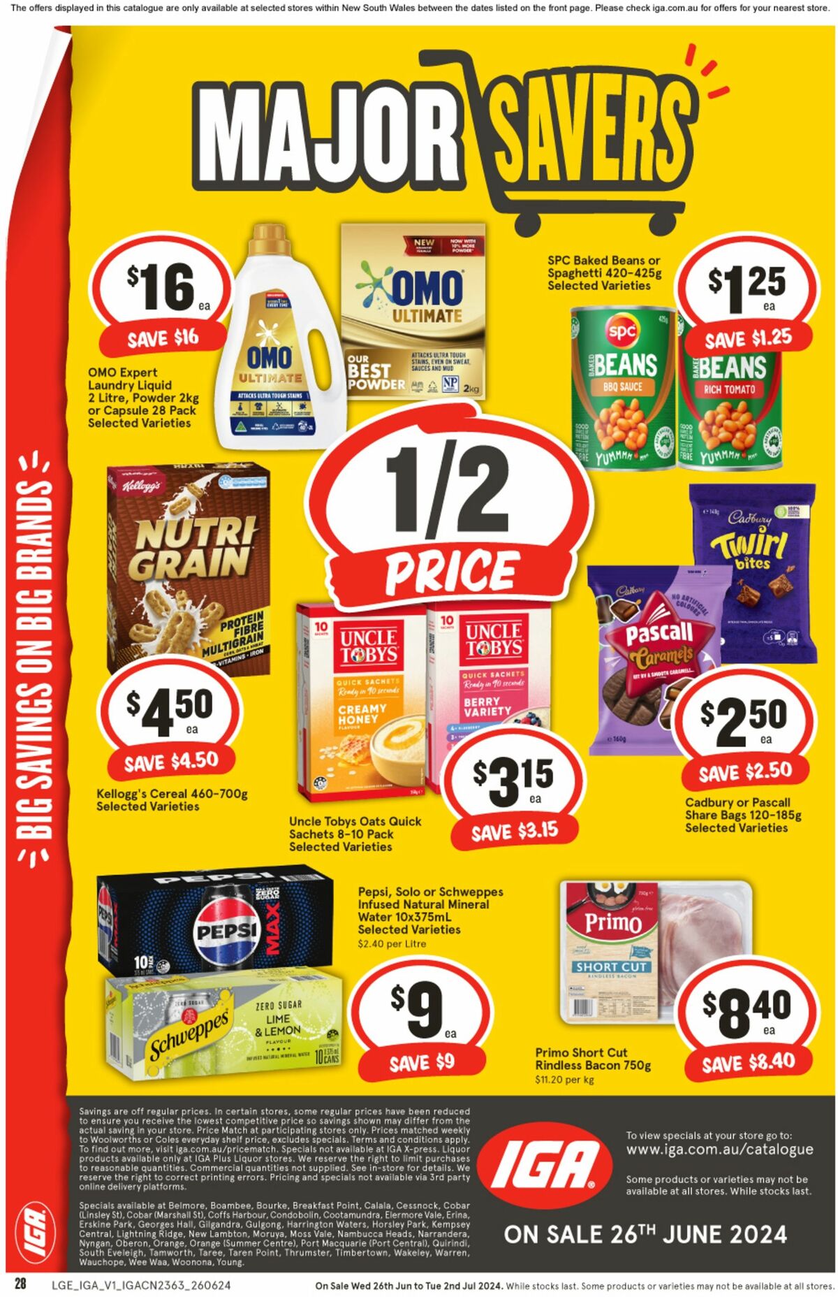 IGA Catalogues from 26 June