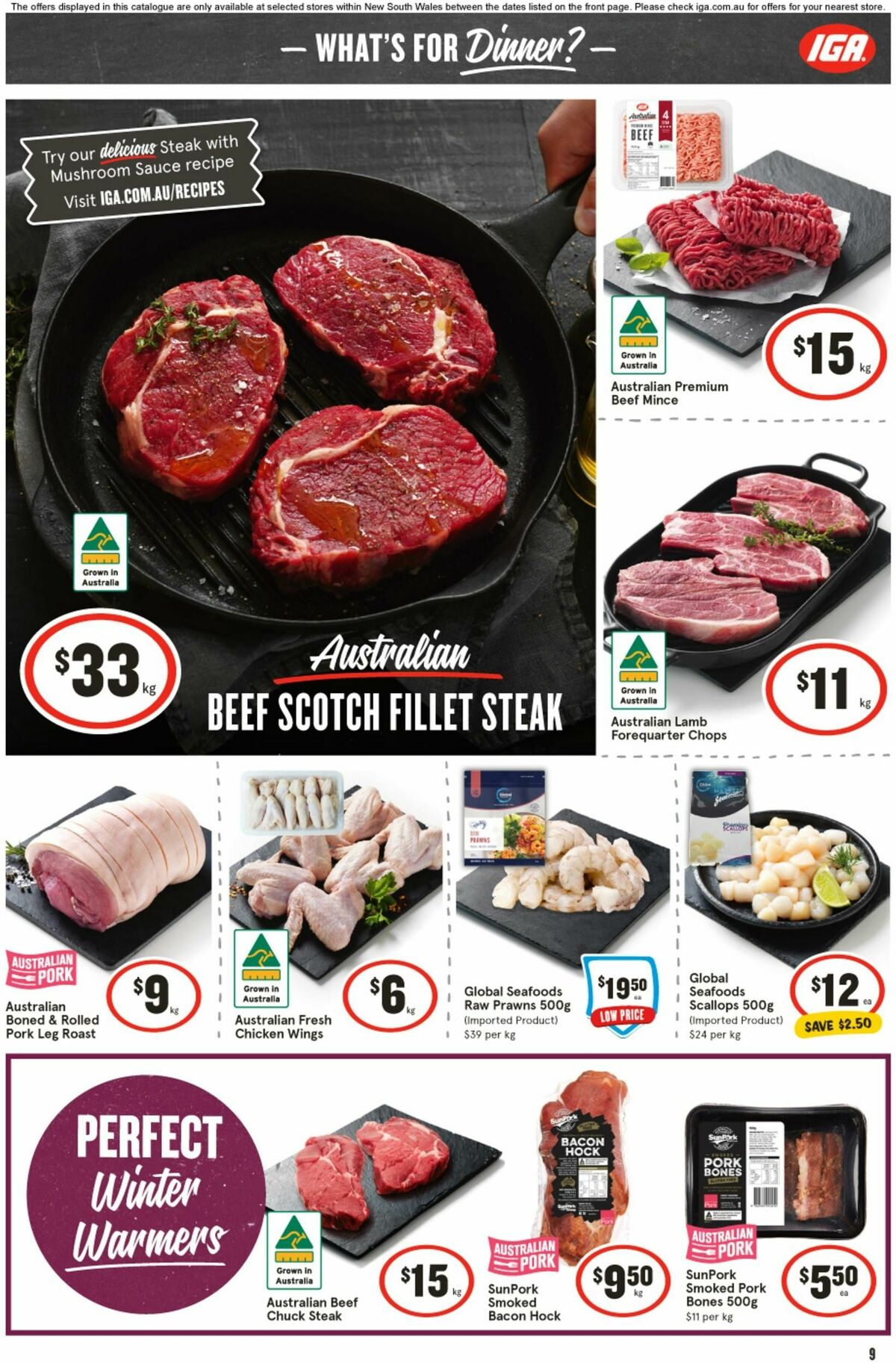 IGA Catalogues from 3 July