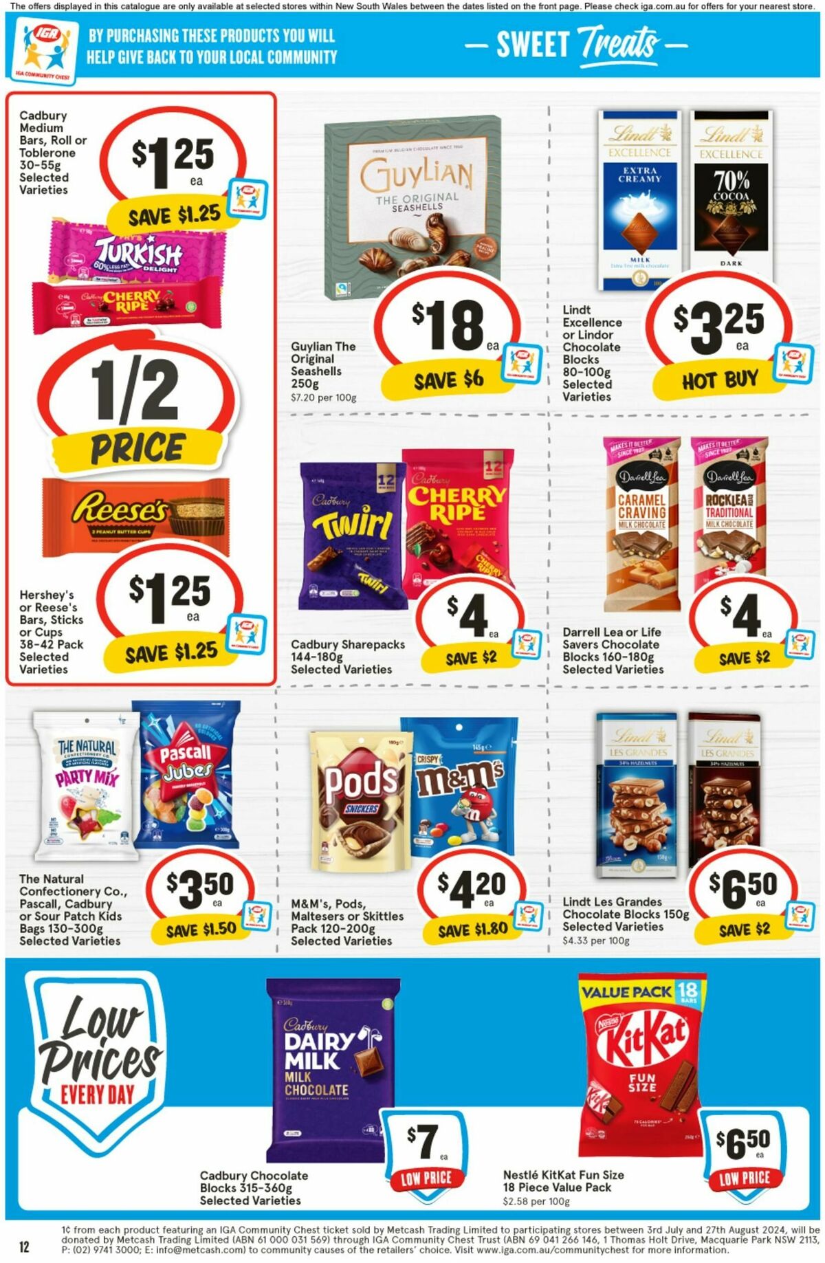 IGA Catalogues from 3 July