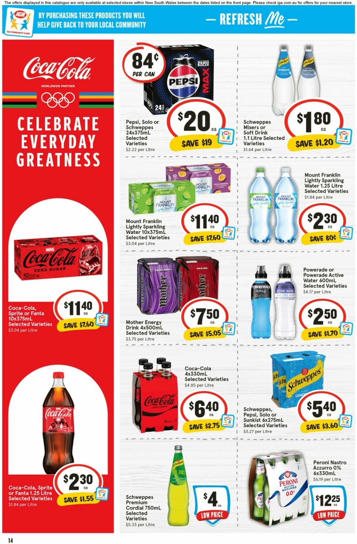 IGA Catalogues from 3 July