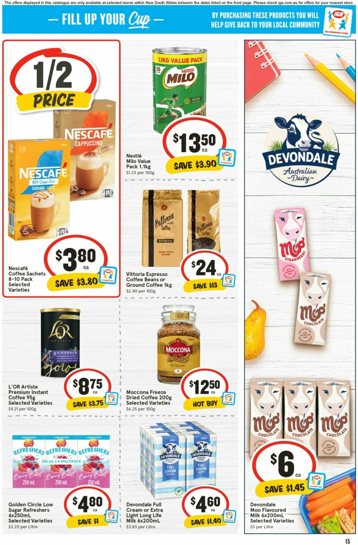 IGA Catalogues from 3 July