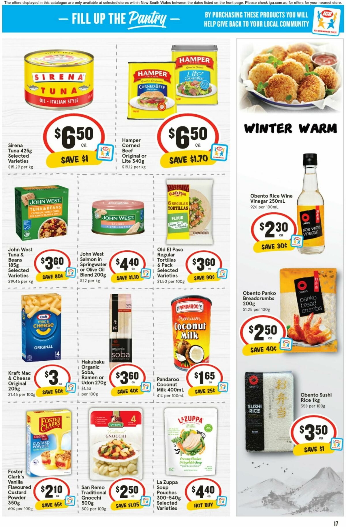 IGA Catalogues from 3 July