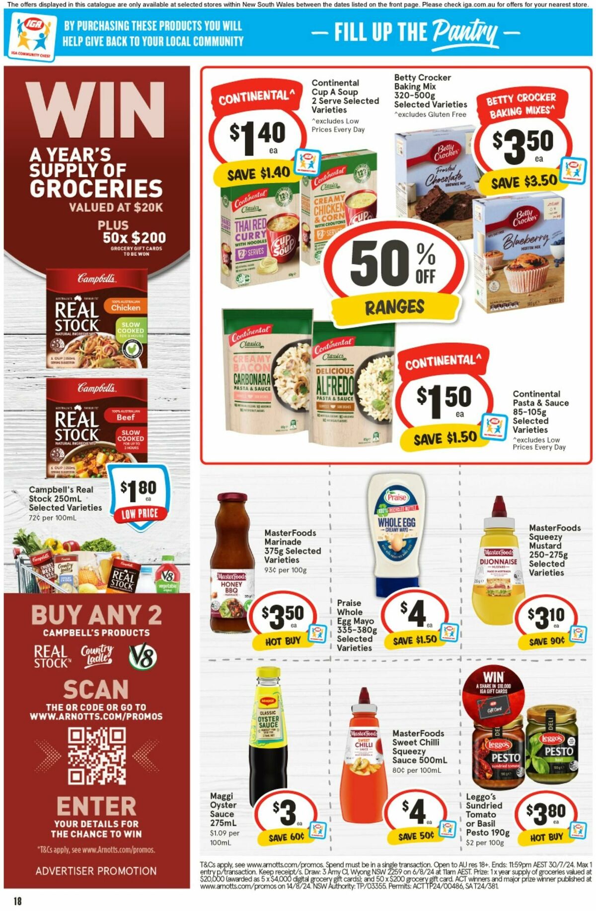 IGA Catalogues from 3 July