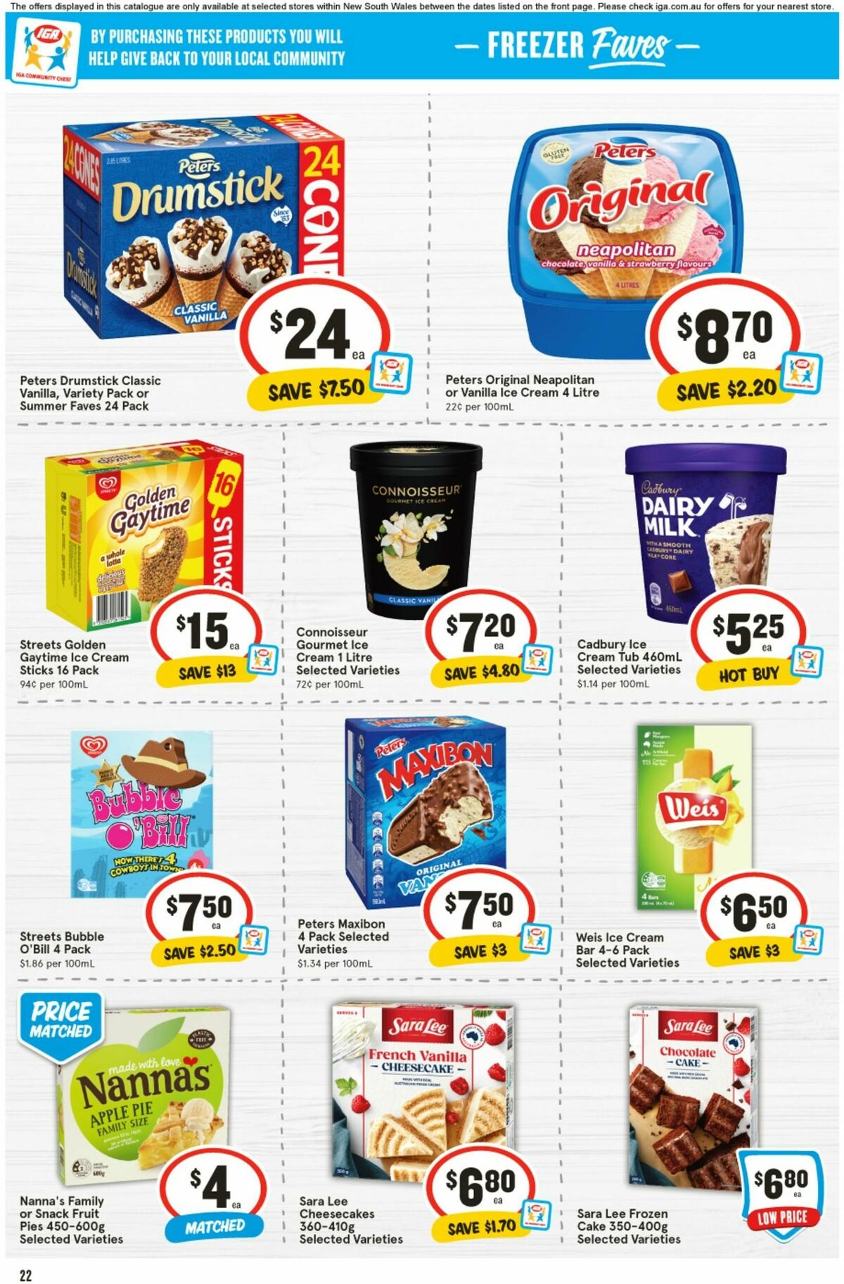 IGA Catalogues from 3 July