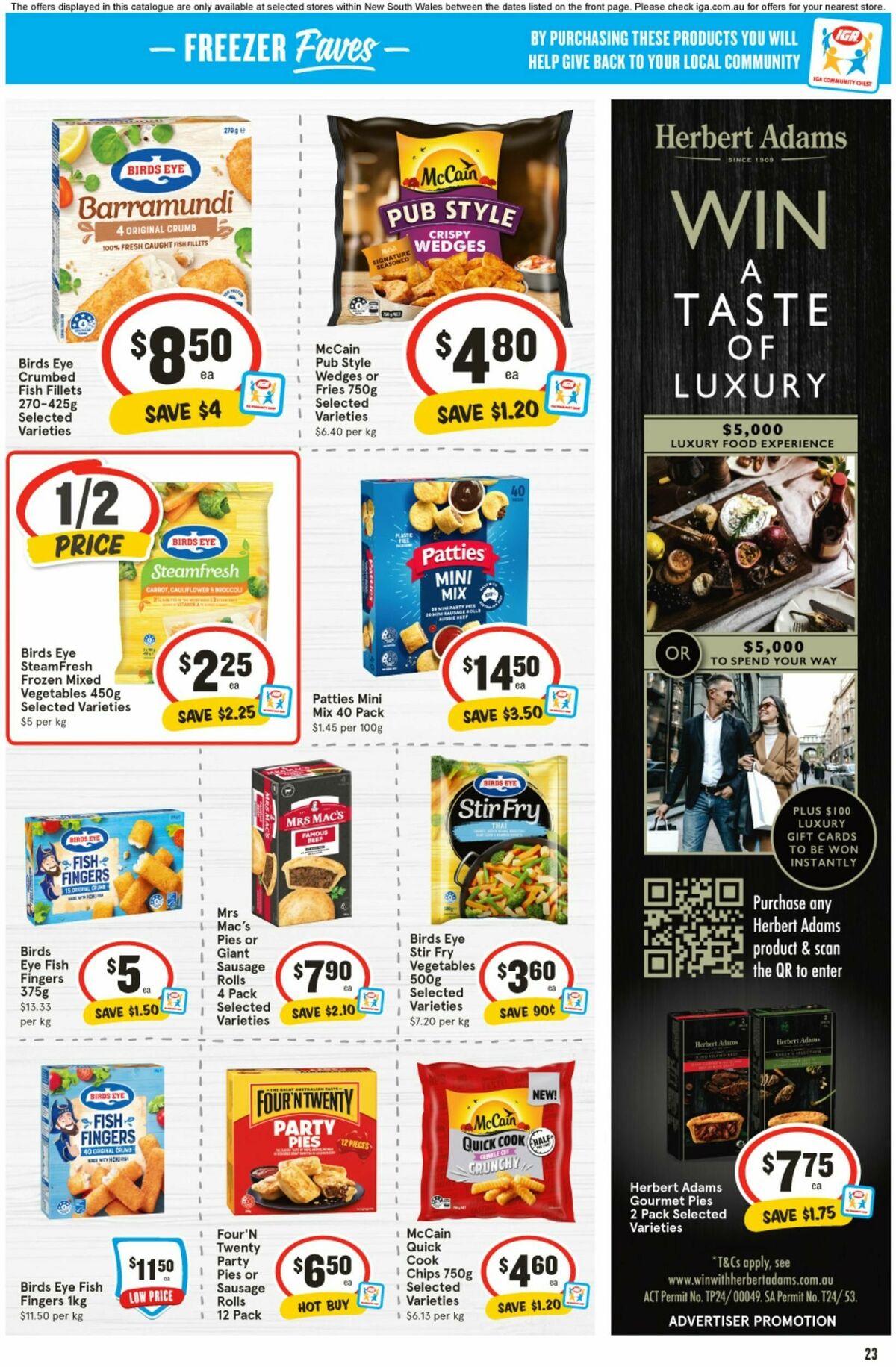 IGA Catalogues from 3 July