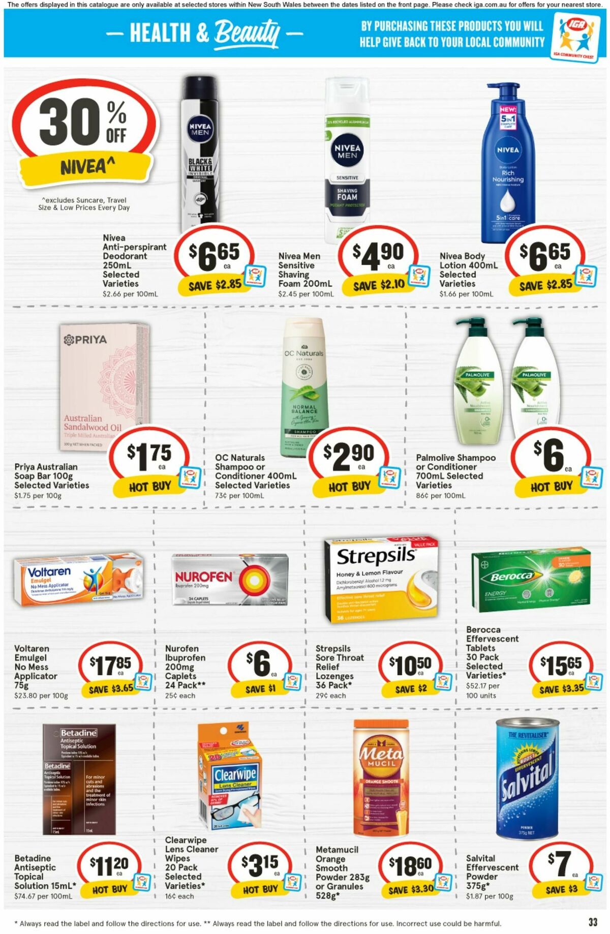 IGA Catalogues from 3 July