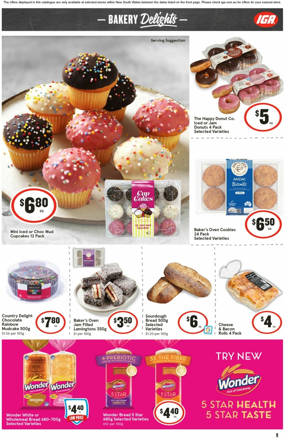 IGA Catalogues from 10 July