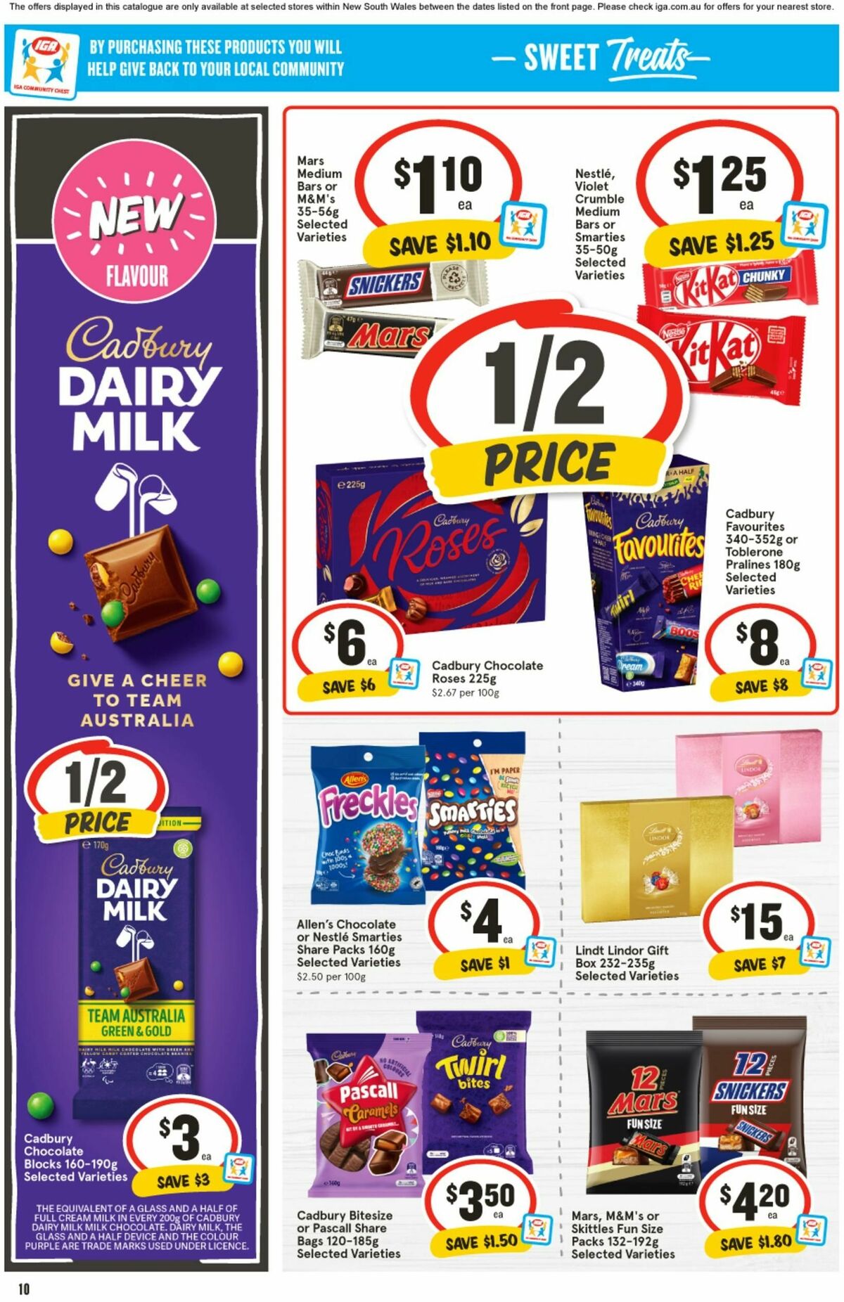 IGA Catalogues from 10 July