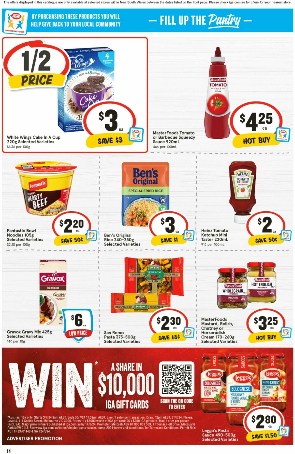 IGA Catalogues from 10 July