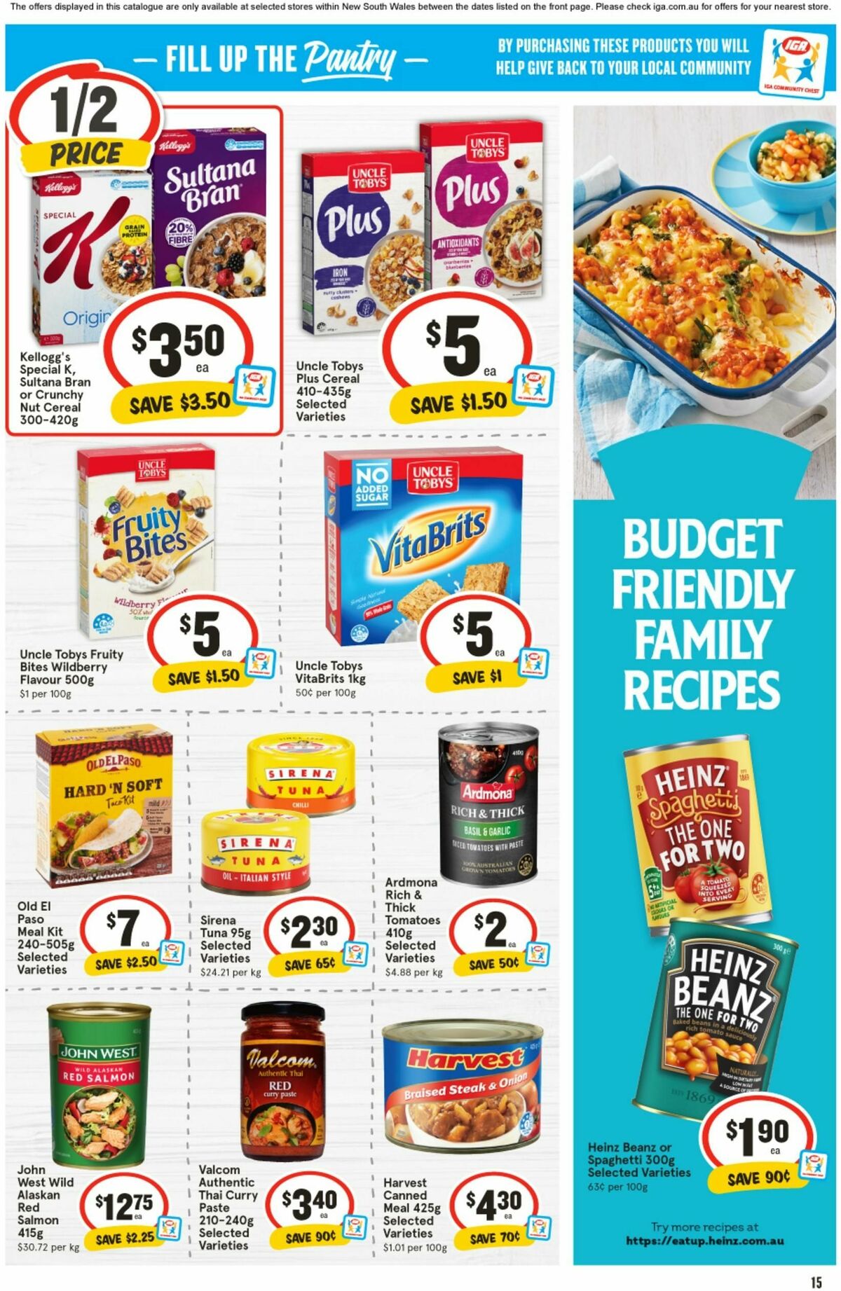 IGA Catalogues from 10 July