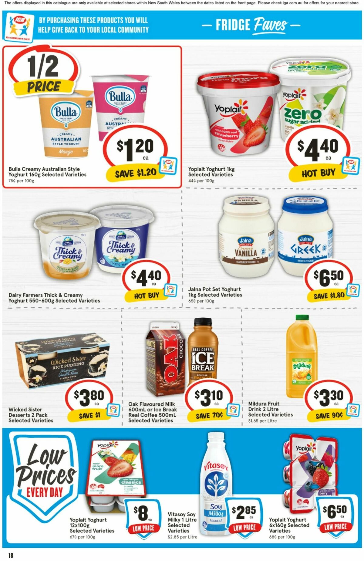 IGA Catalogues from 10 July