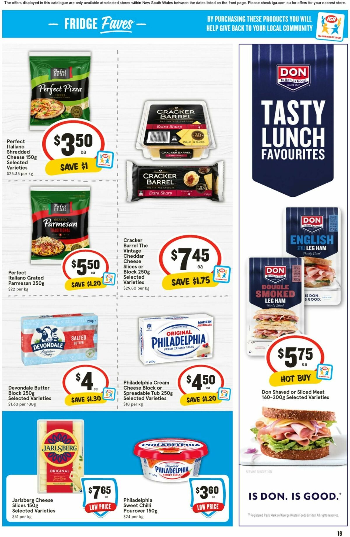 IGA Catalogues from 10 July