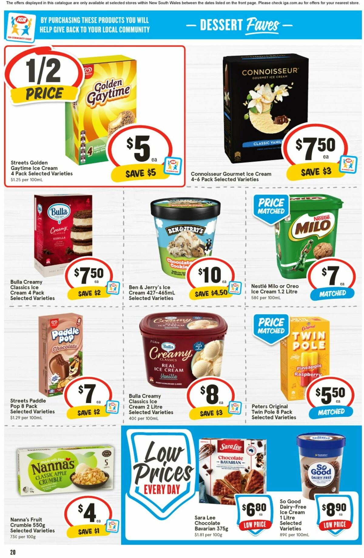 IGA Catalogues from 10 July