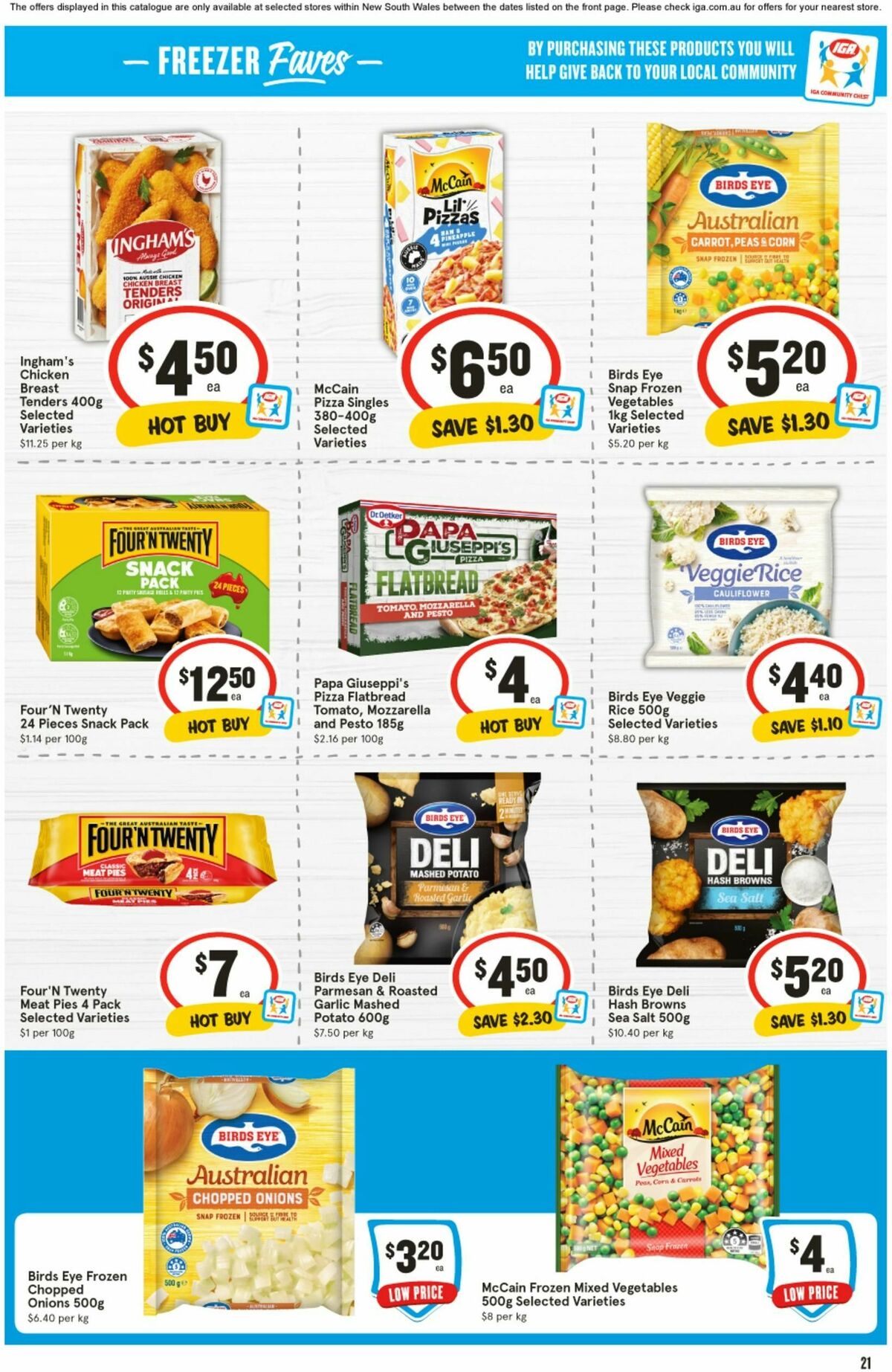 IGA Catalogues from 10 July