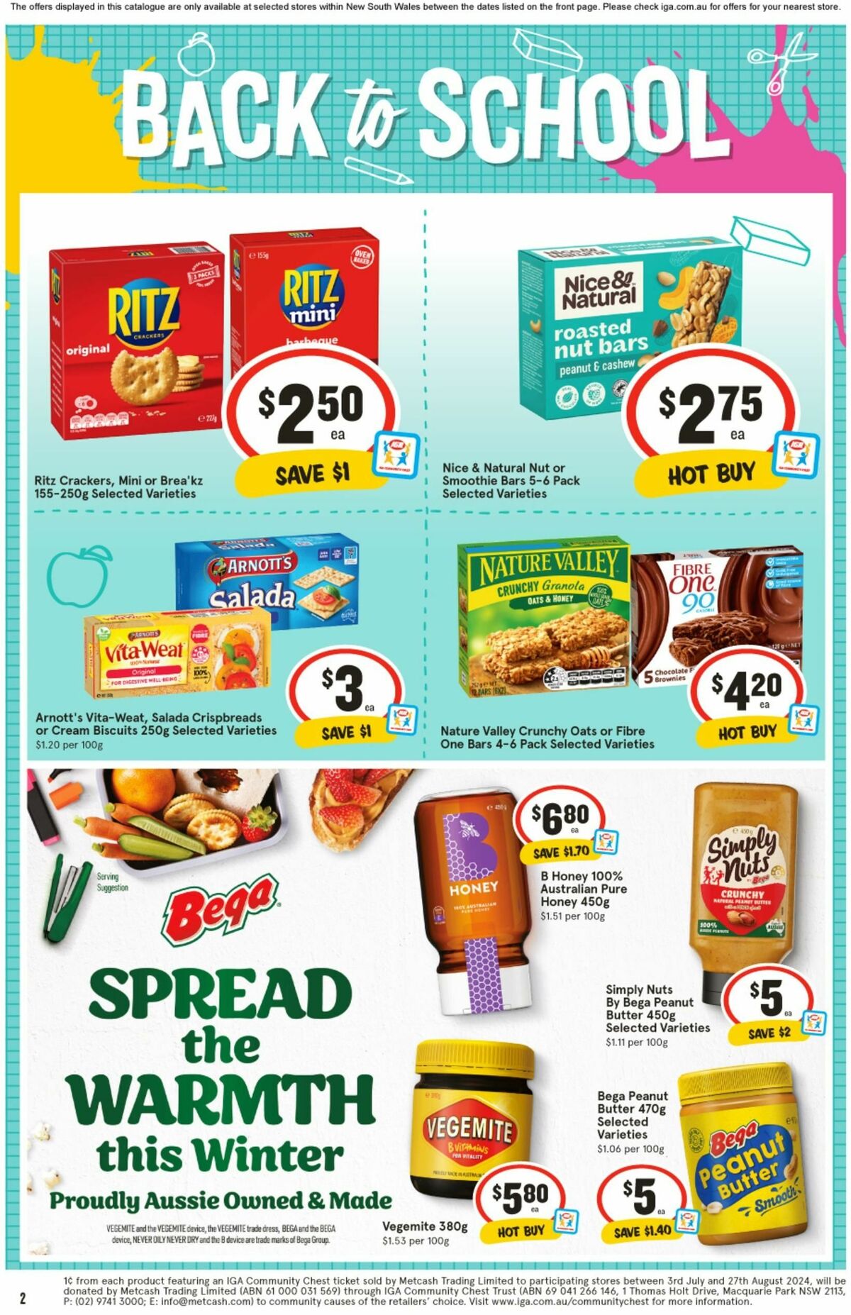 IGA Catalogues from 10 July