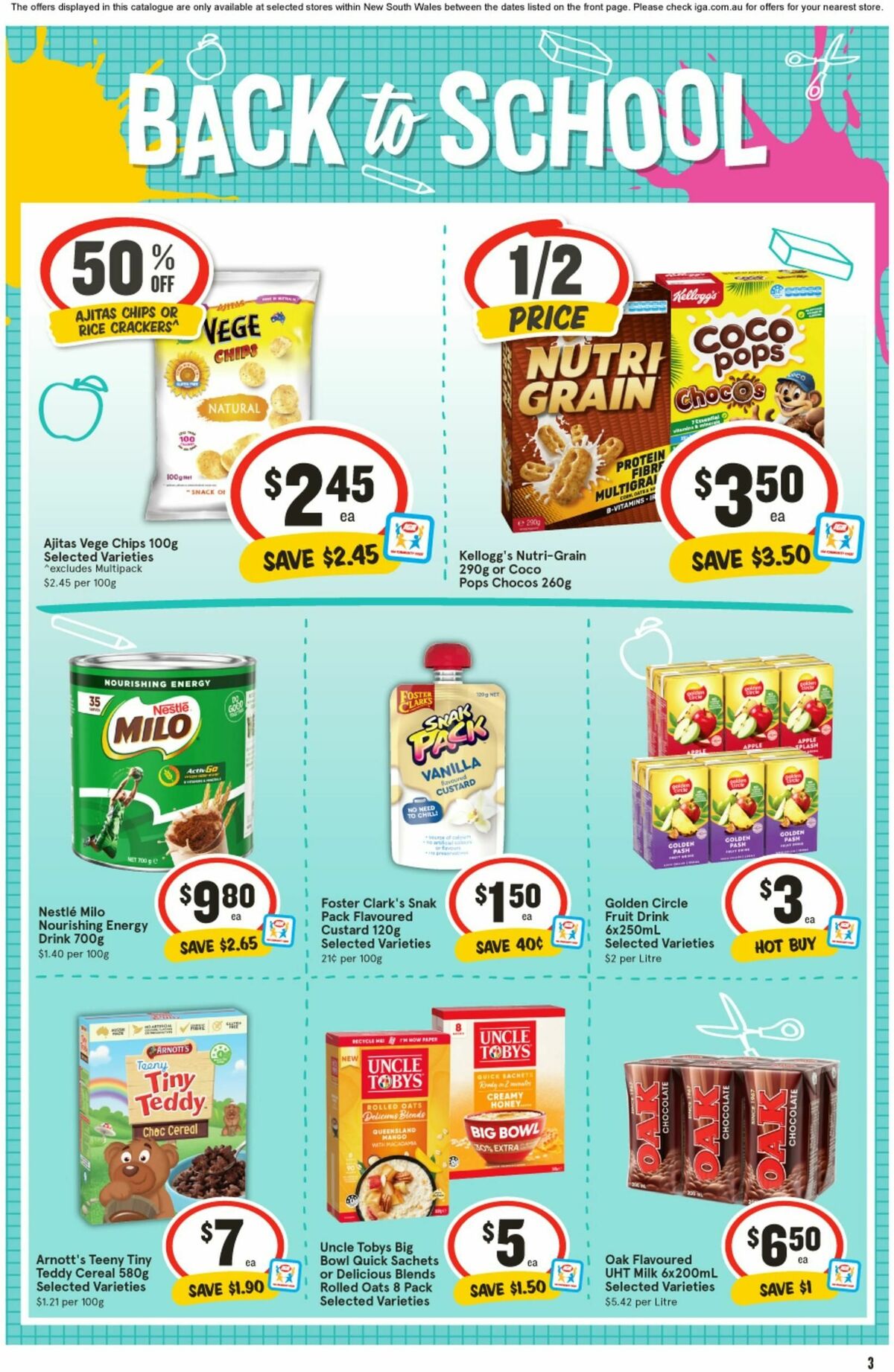 IGA Catalogues from 10 July