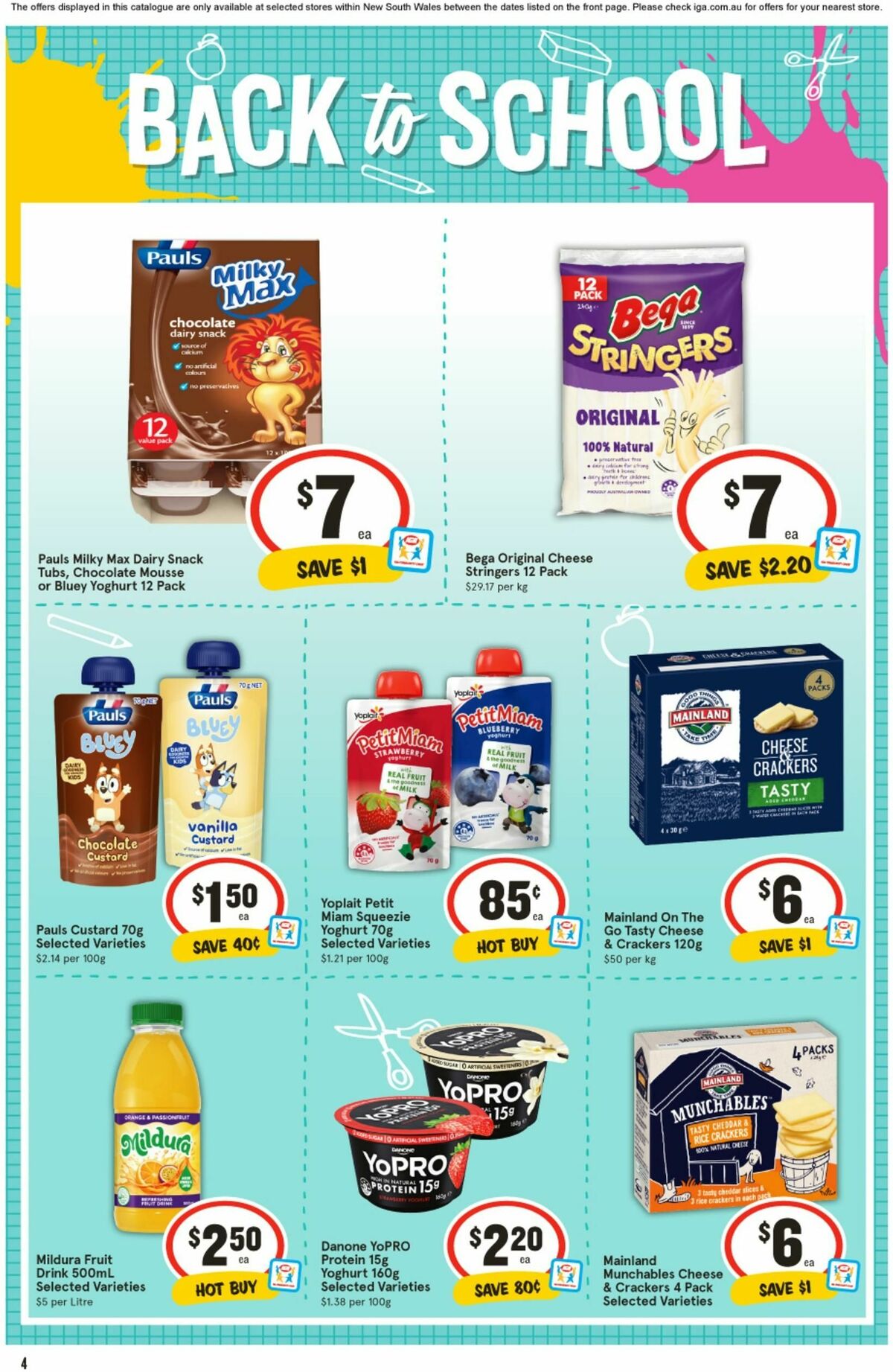 IGA Catalogues from 10 July