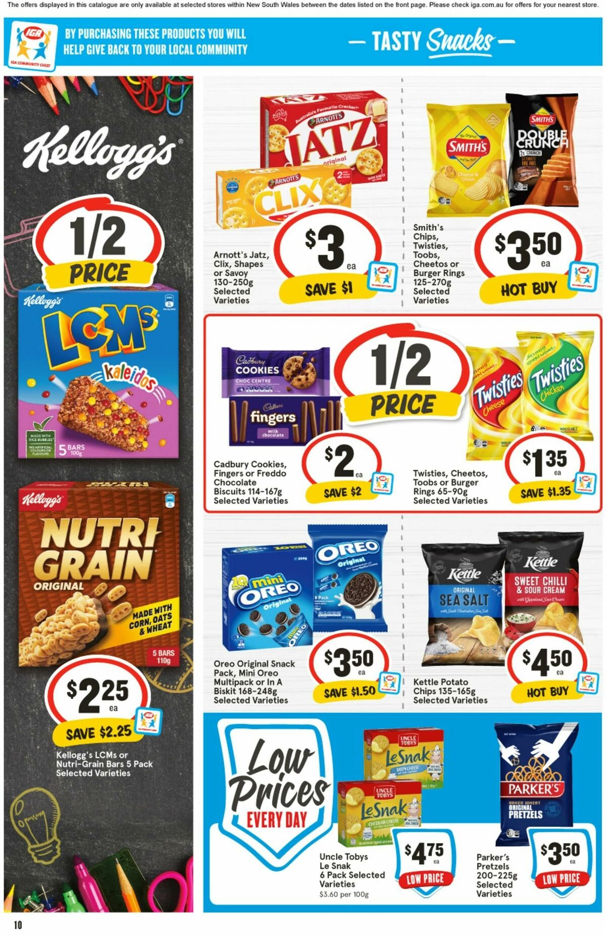 IGA Catalogues from 17 July