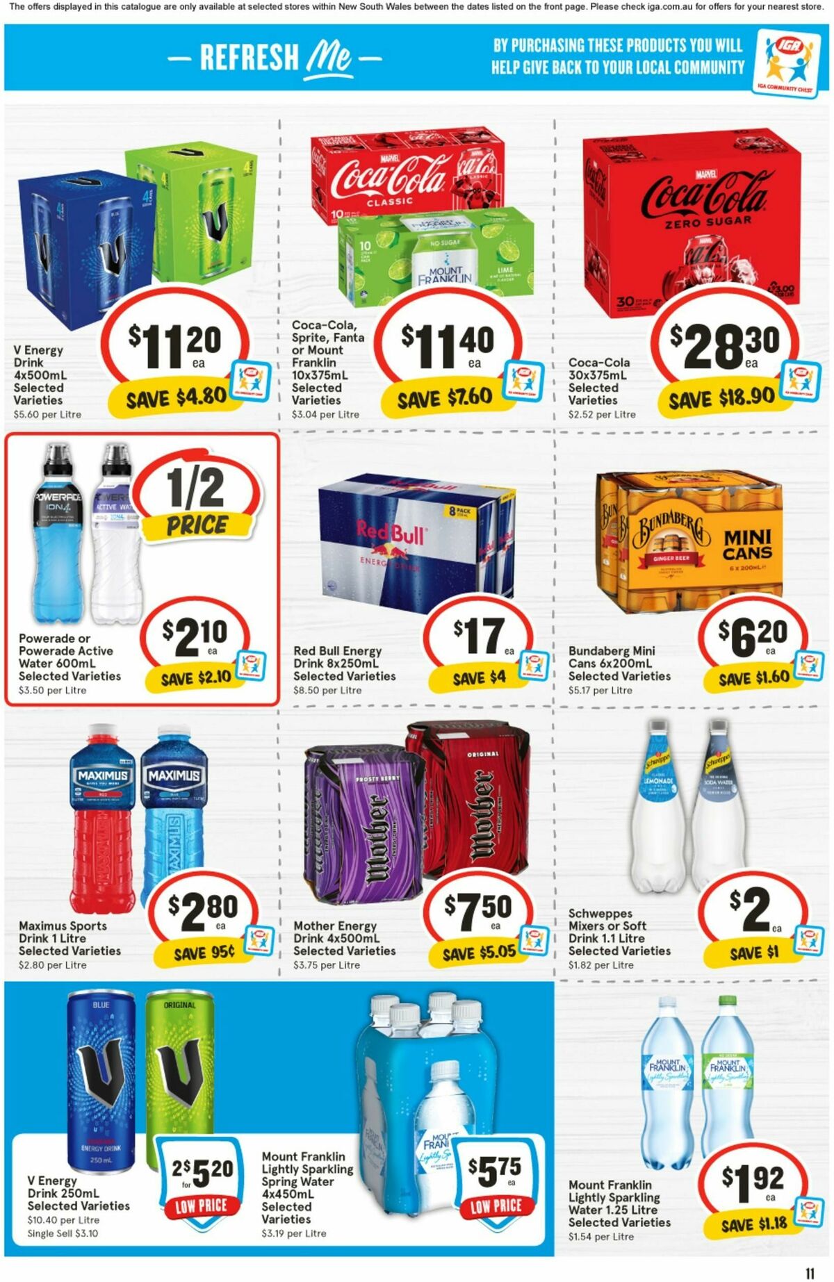 IGA Catalogues from 17 July