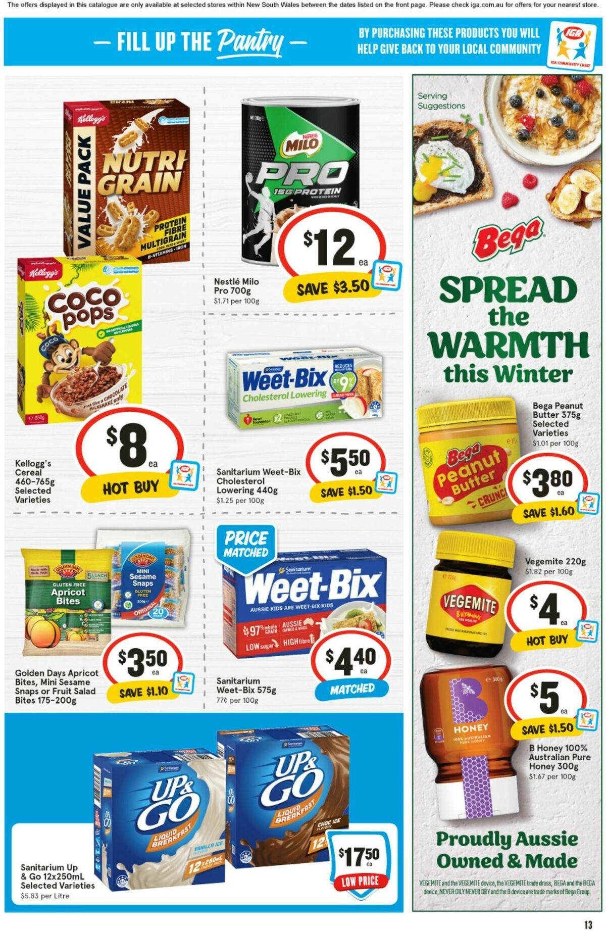 IGA Catalogues from 17 July