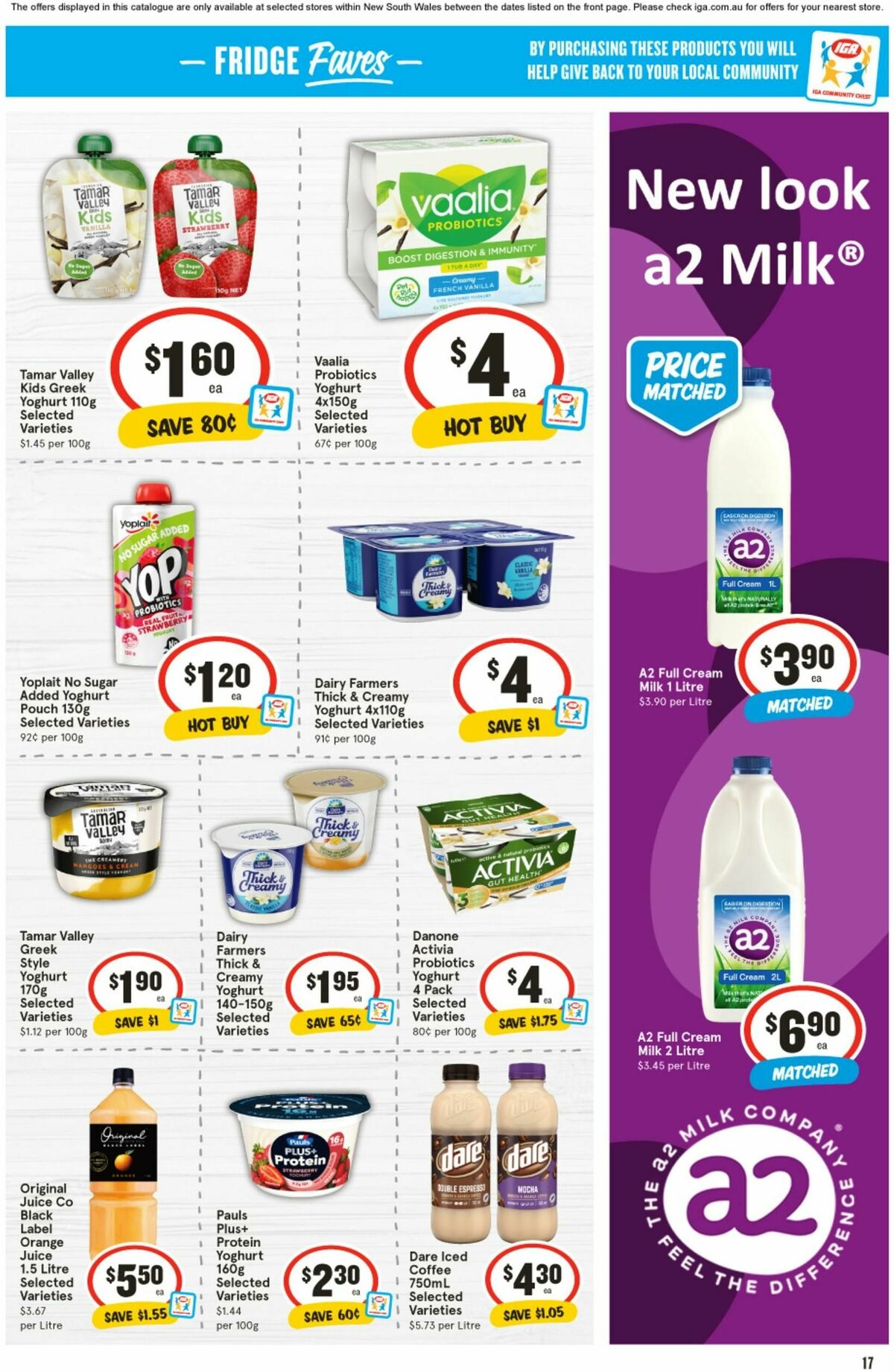 IGA Catalogues from 17 July