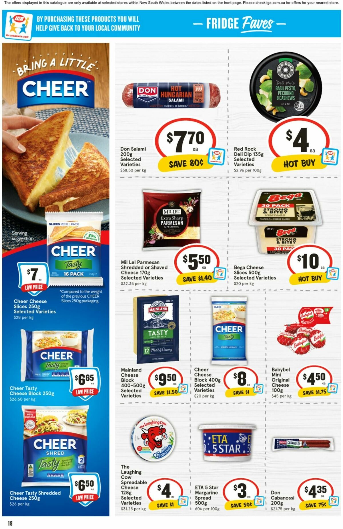 IGA Catalogues from 17 July