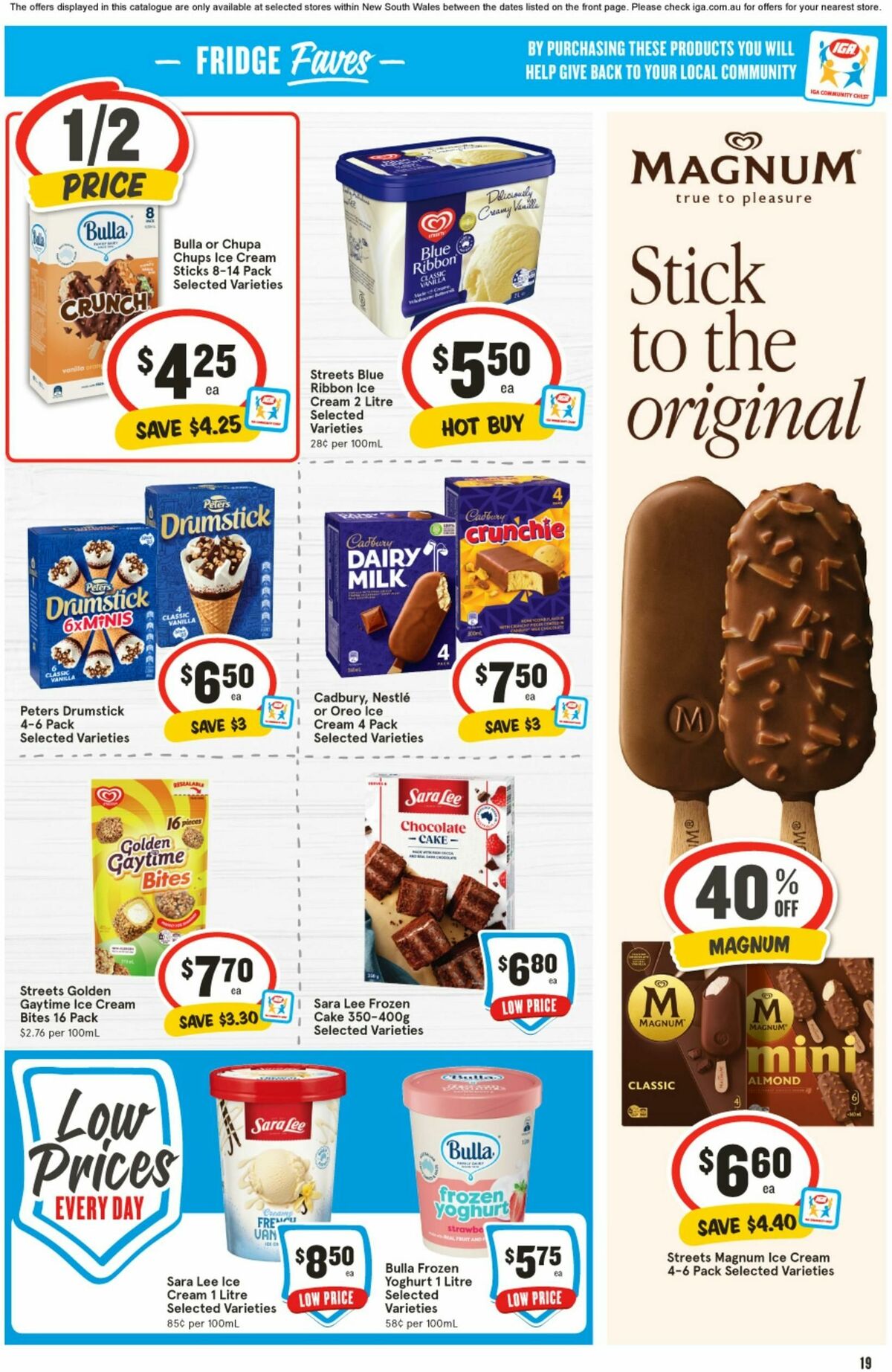 IGA Catalogues from 17 July