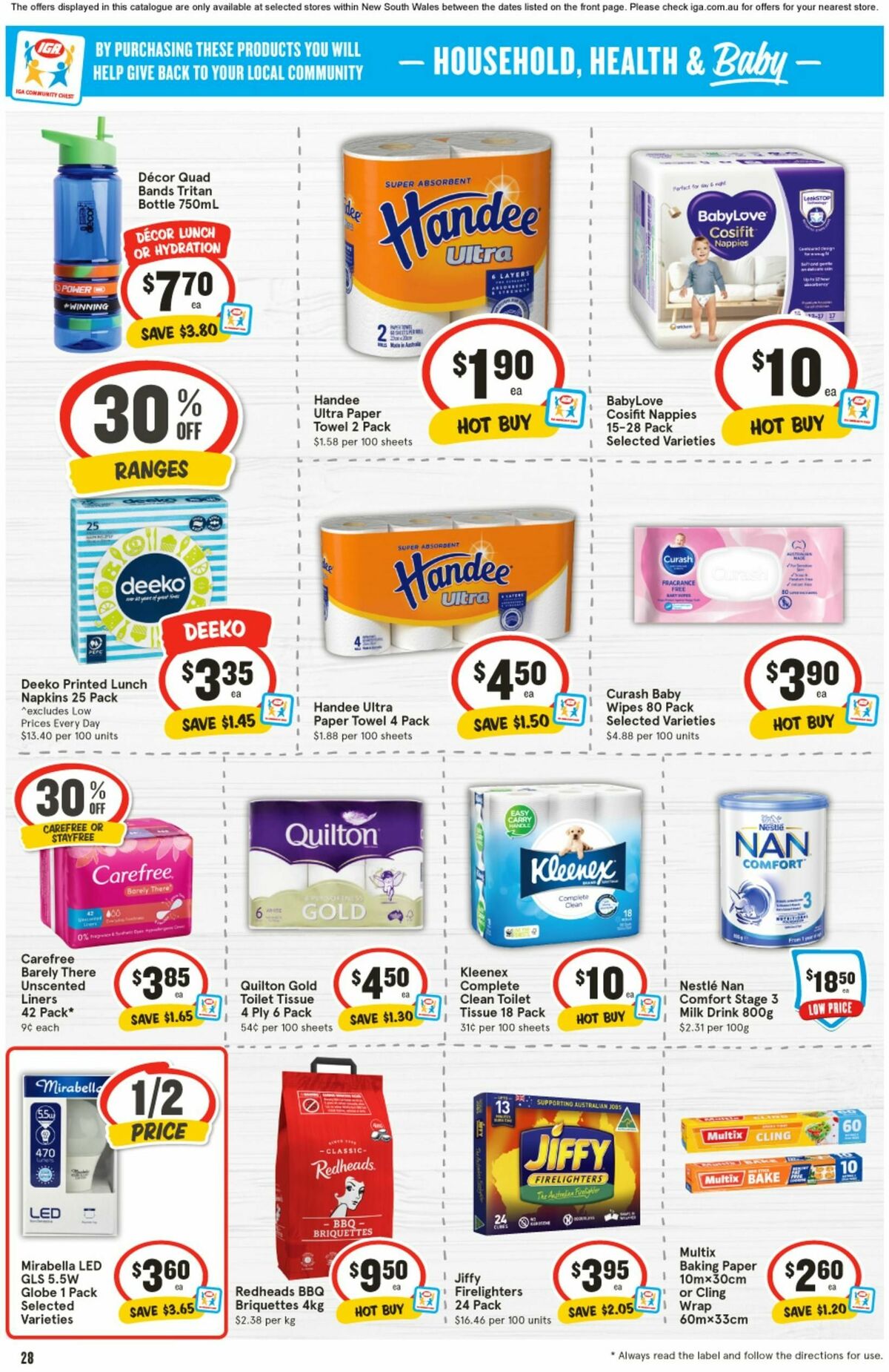 IGA Catalogues from 17 July