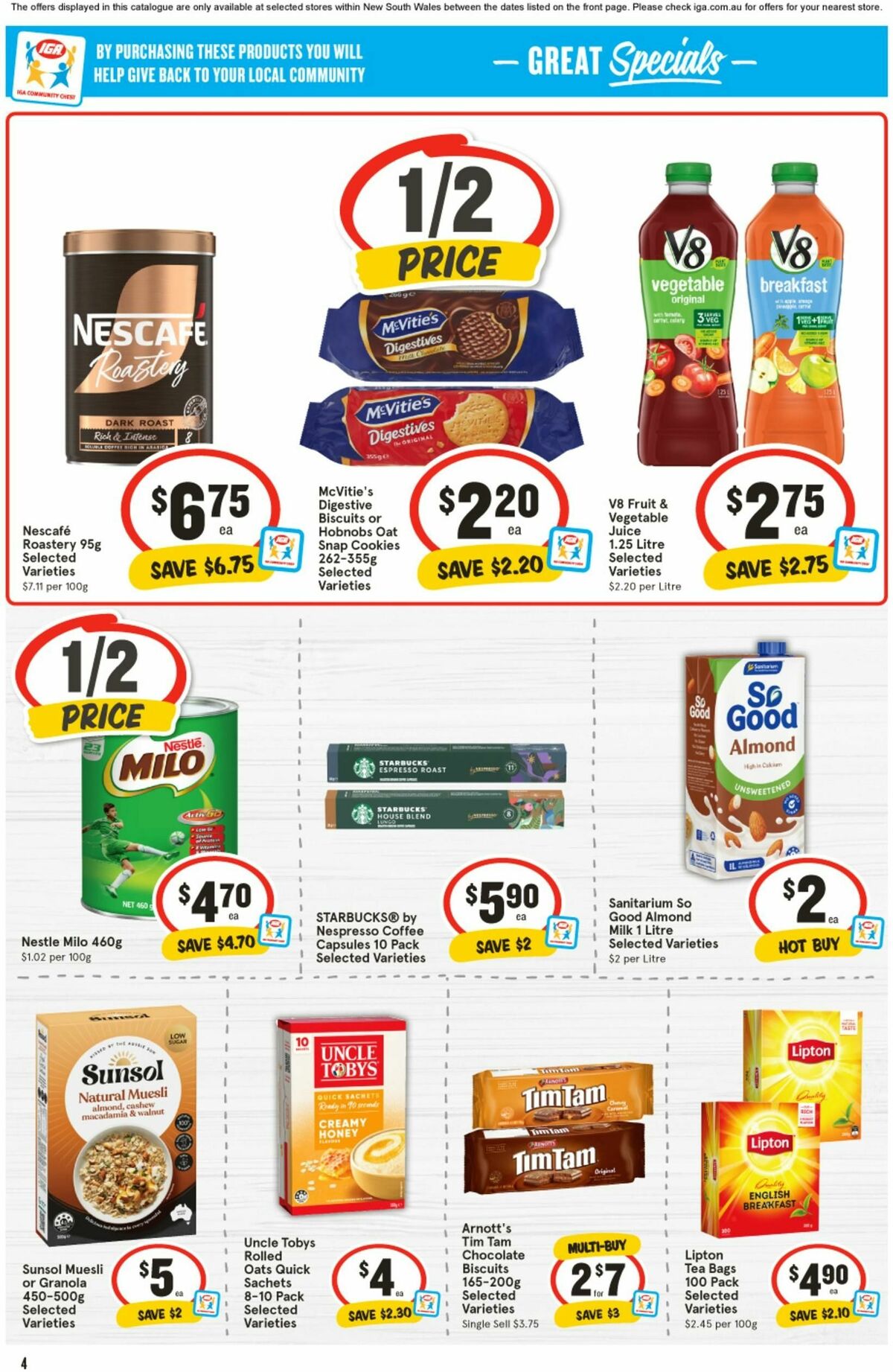 IGA Catalogues from 17 July