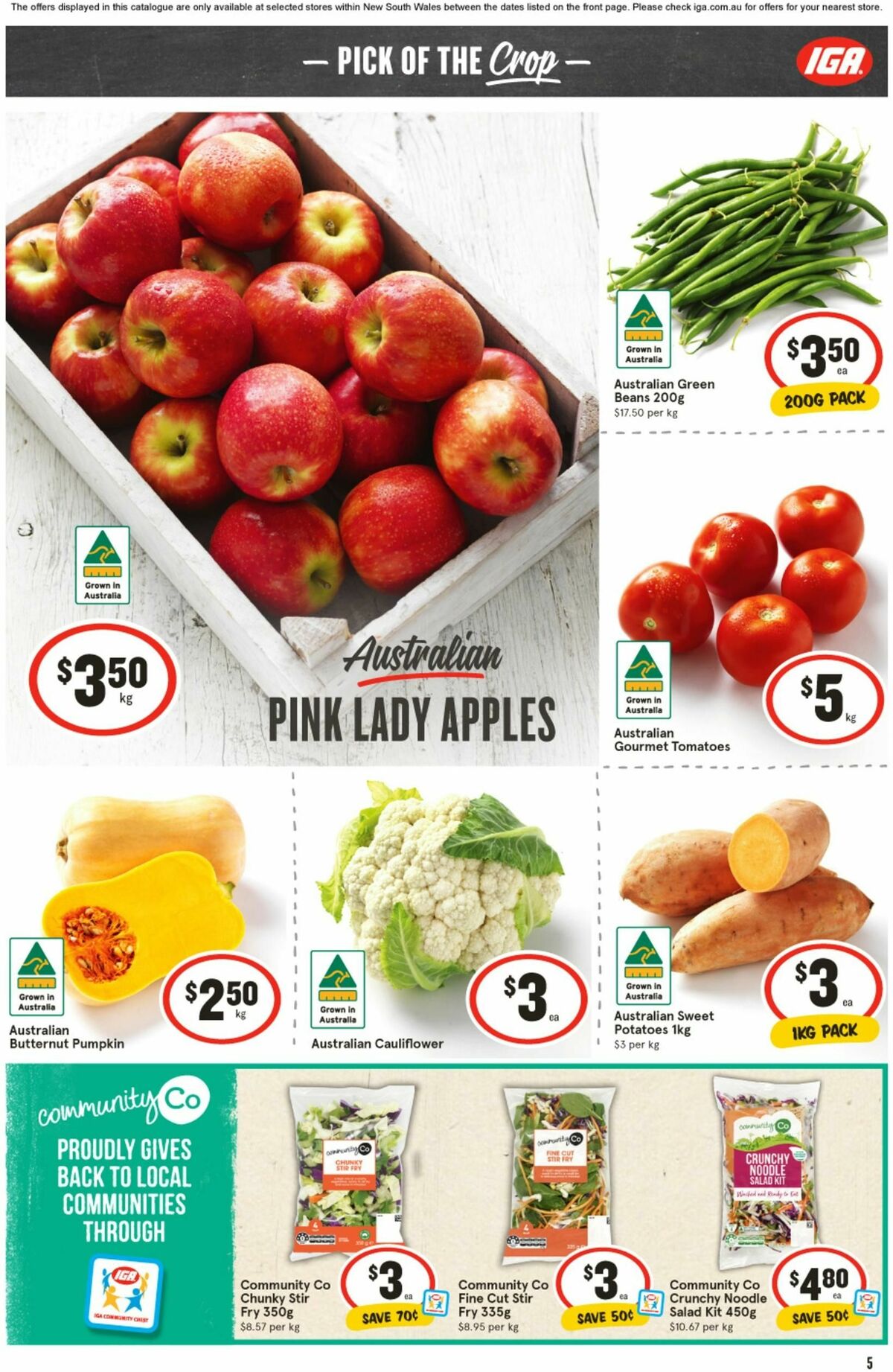 IGA Catalogues from 17 July