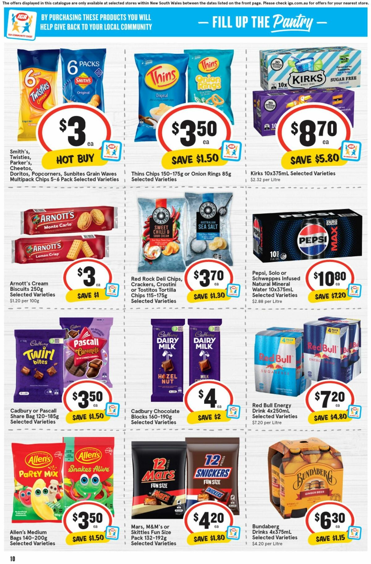 IGA Catalogues from 24 July