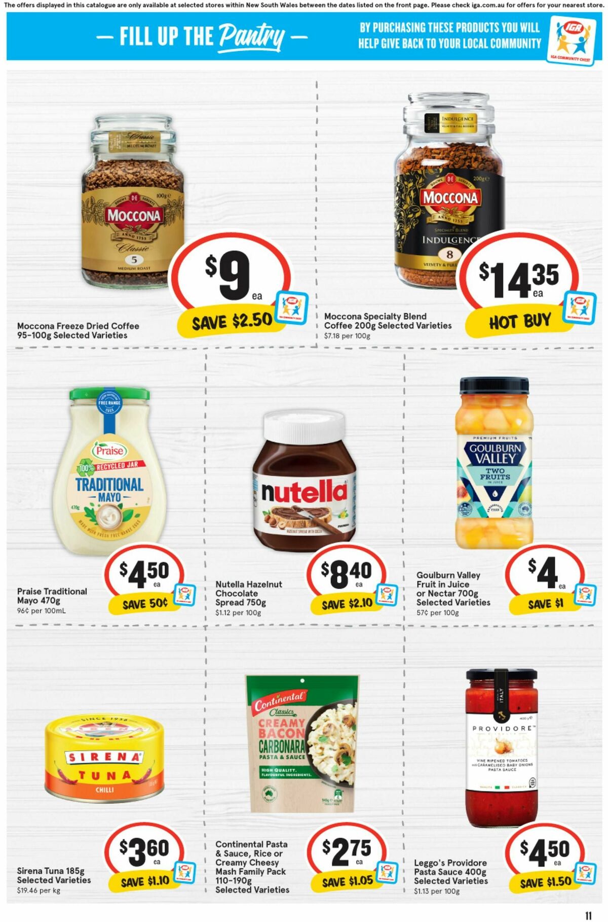 IGA Catalogues from 24 July