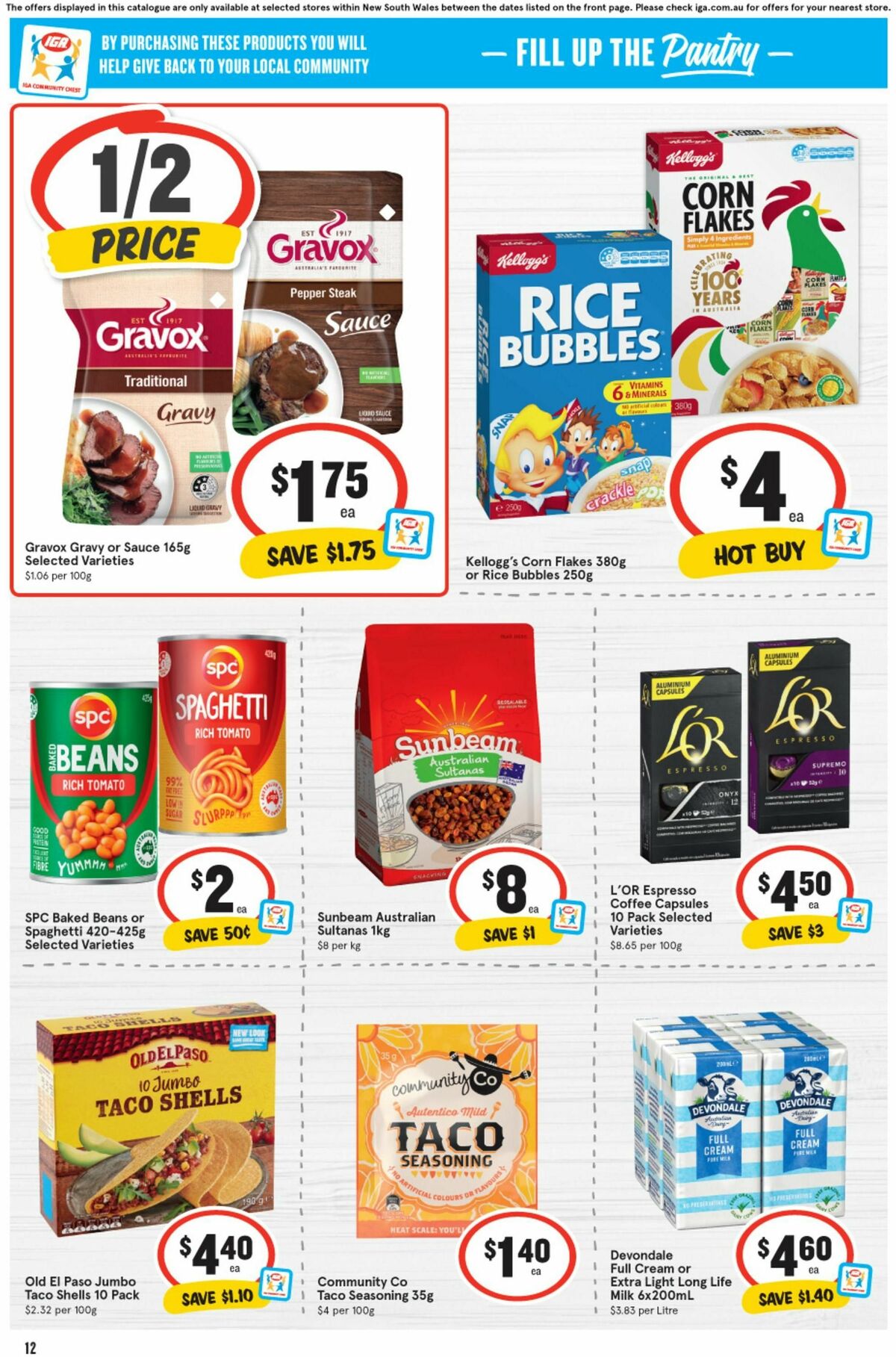 IGA Catalogues from 24 July