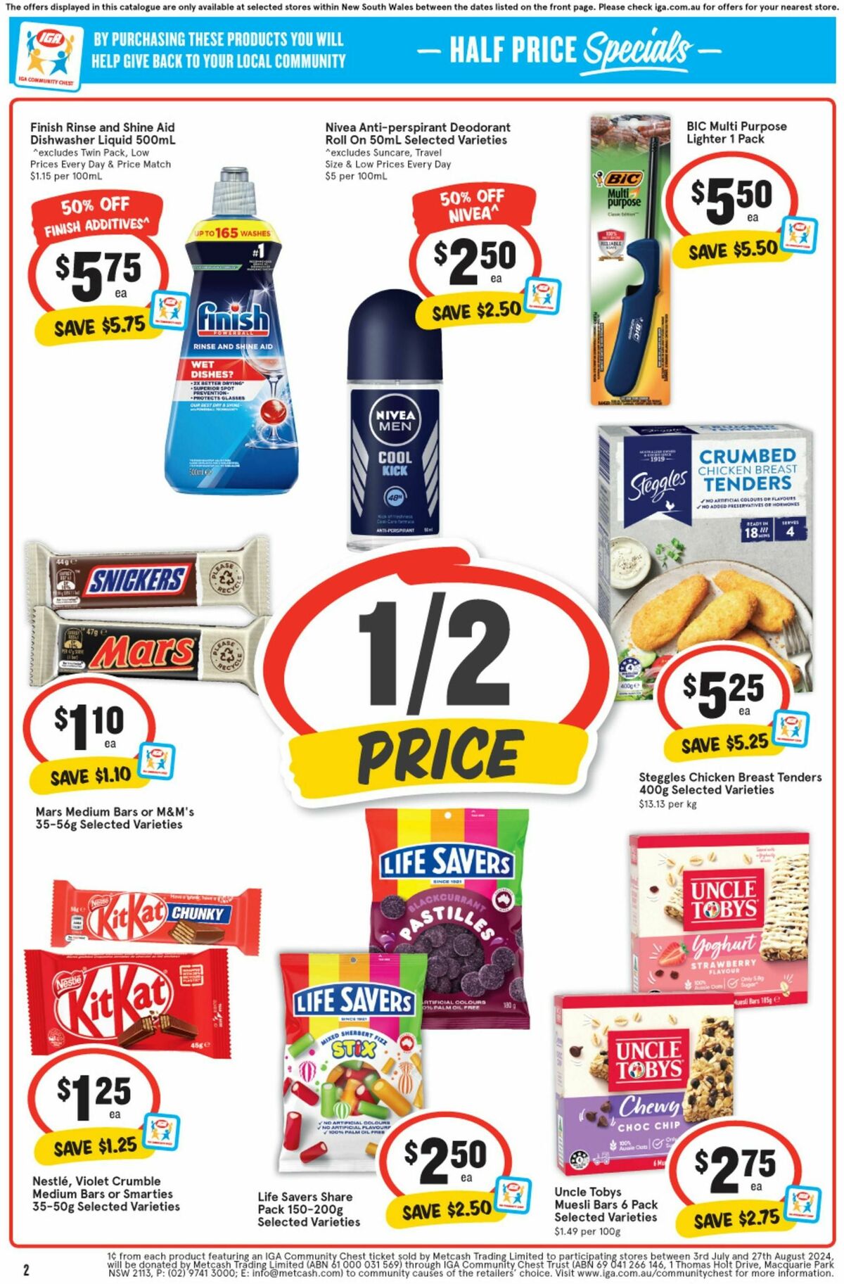 IGA Catalogues from 24 July