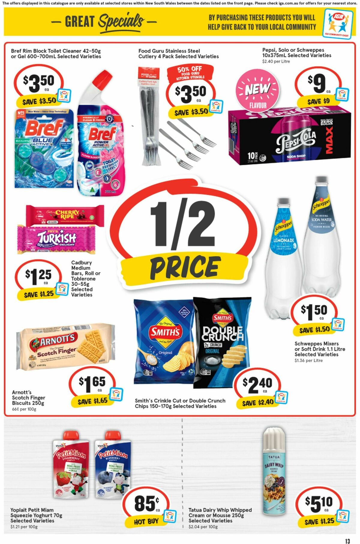 IGA Catalogues from 31 July