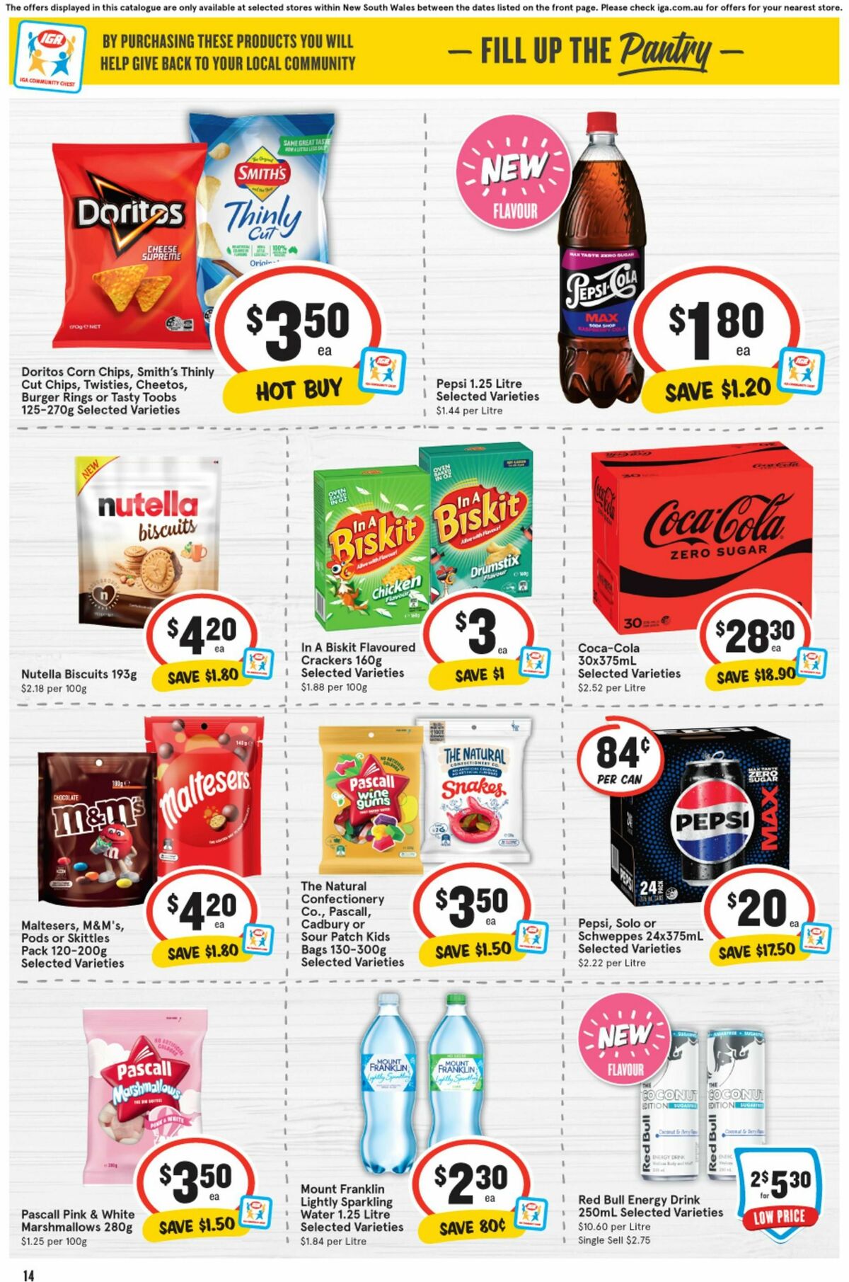 IGA Catalogues from 31 July