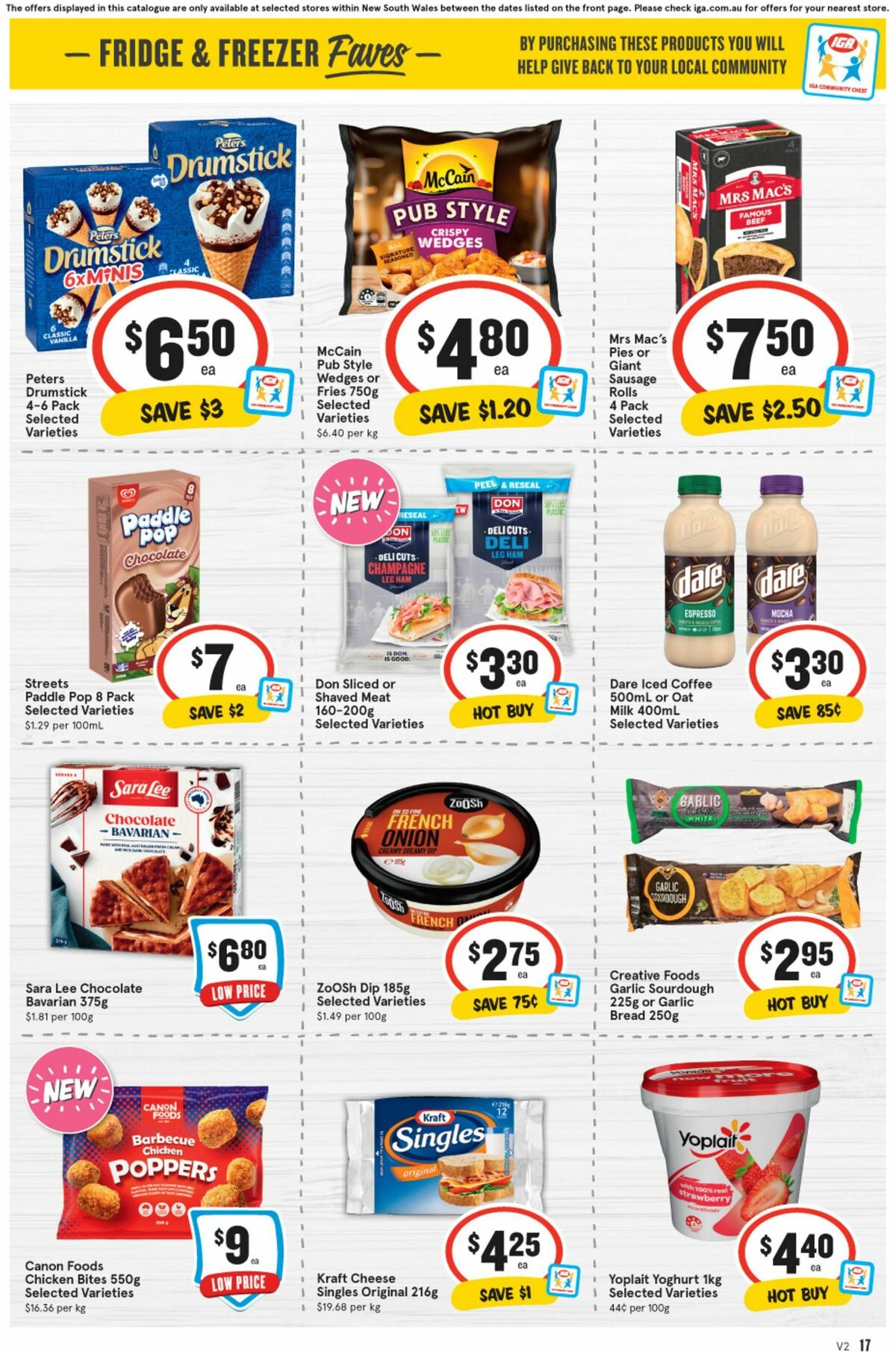 IGA Catalogues from 31 July