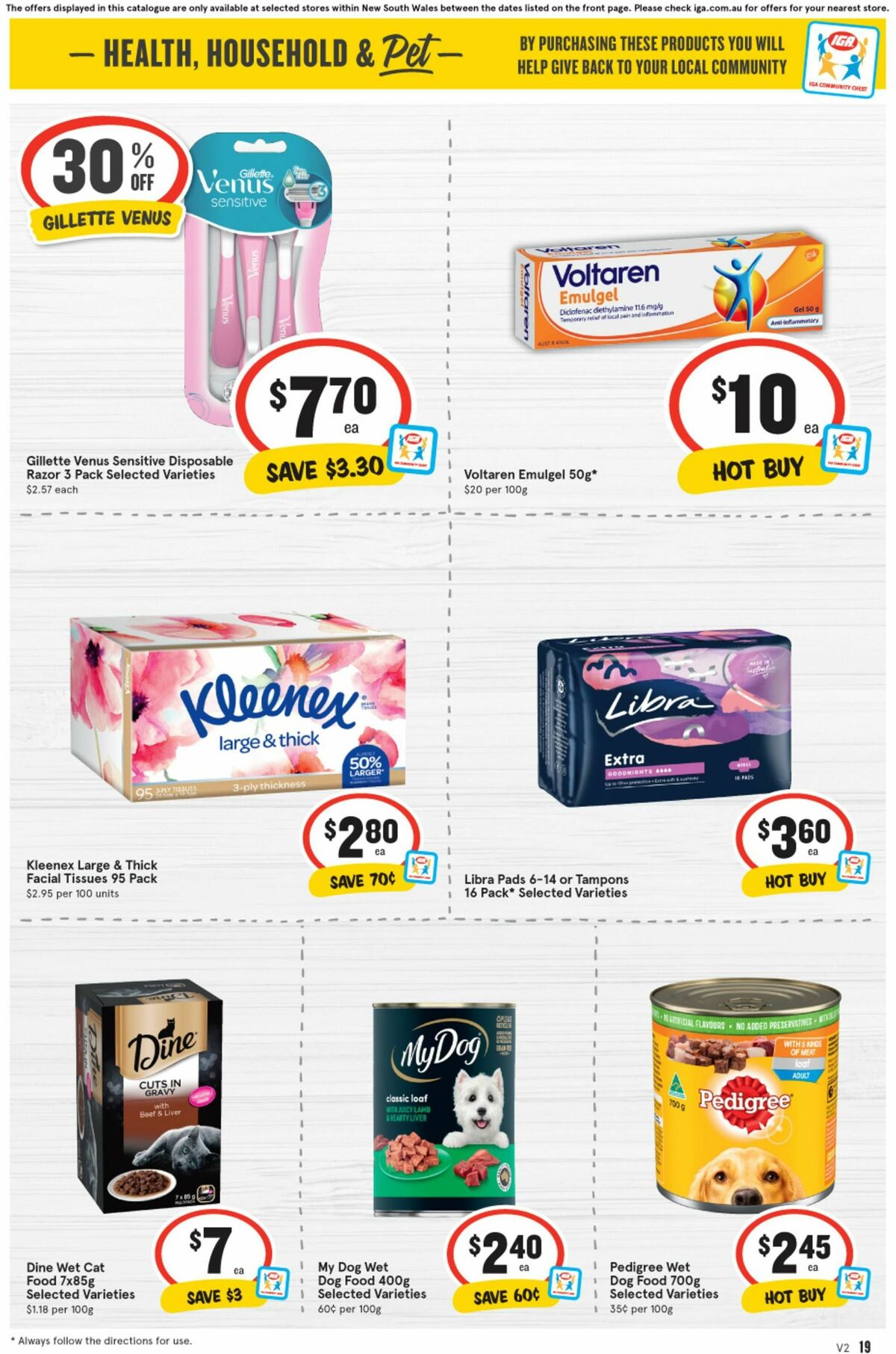 IGA Catalogues from 31 July