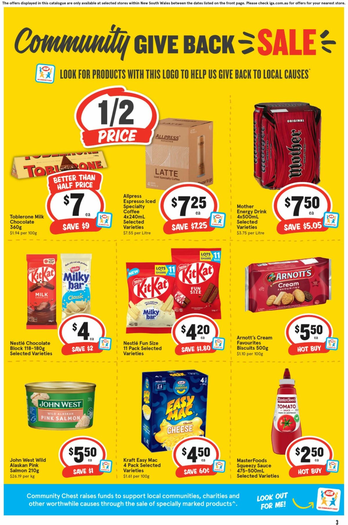 IGA Catalogues from 31 July