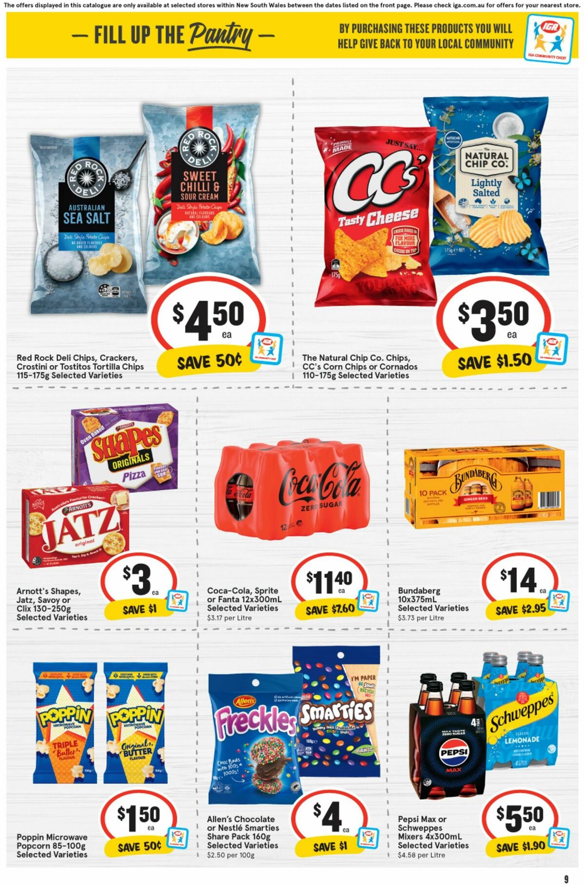 IGA Catalogues from 7 August