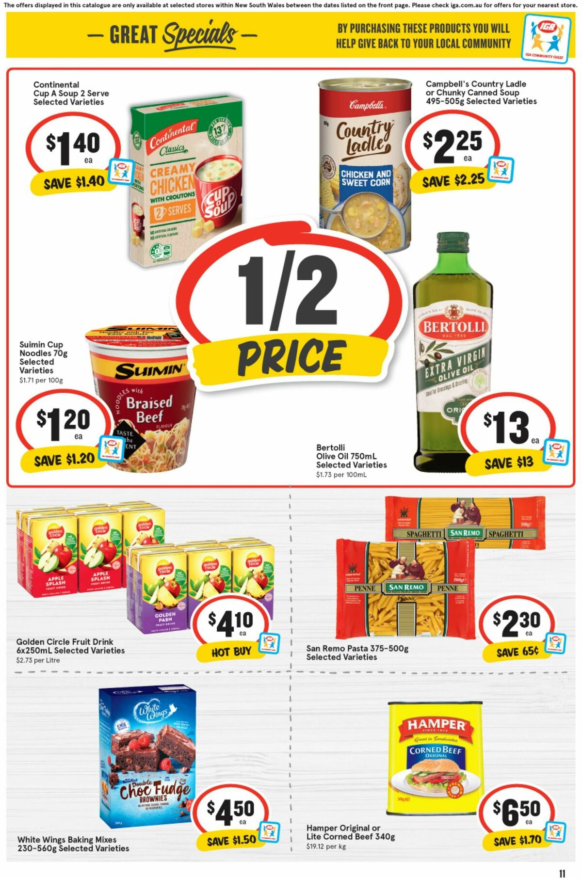 IGA Catalogues from 7 August