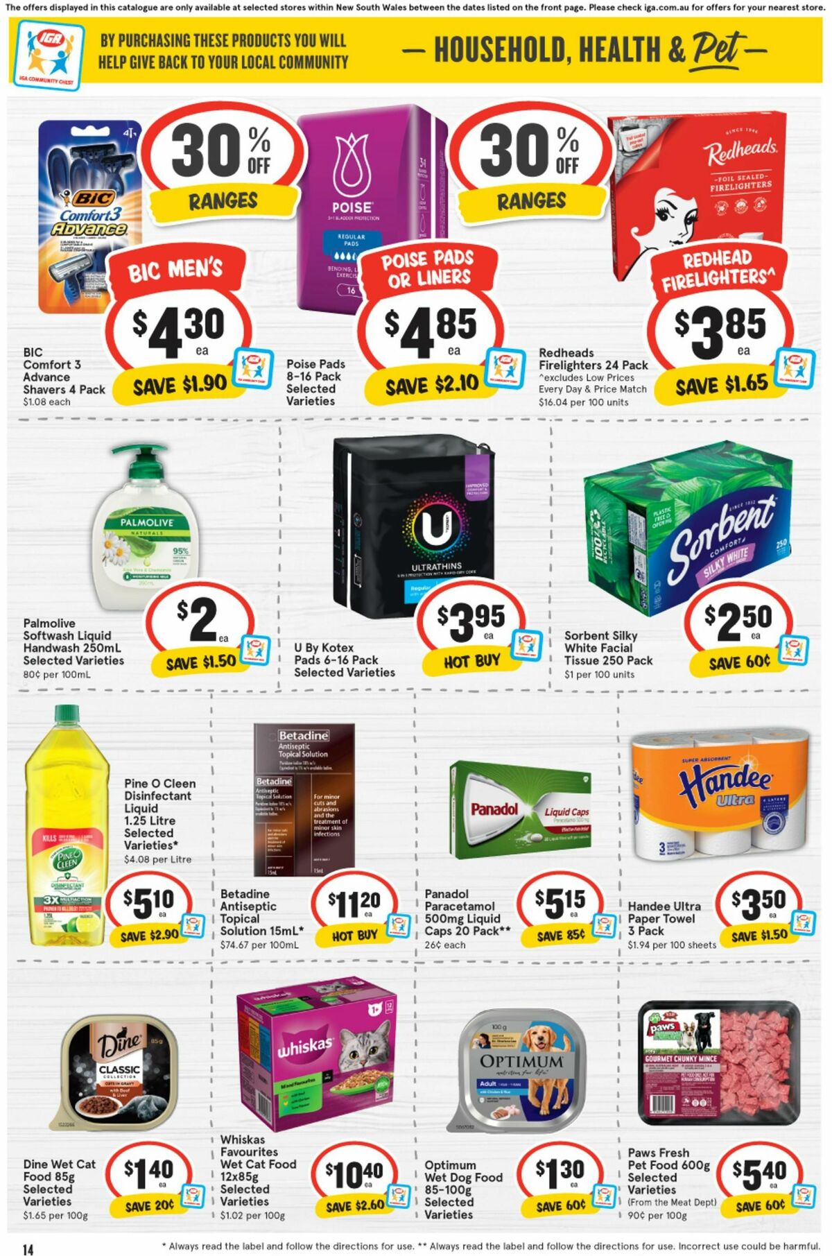 IGA Catalogues from 7 August