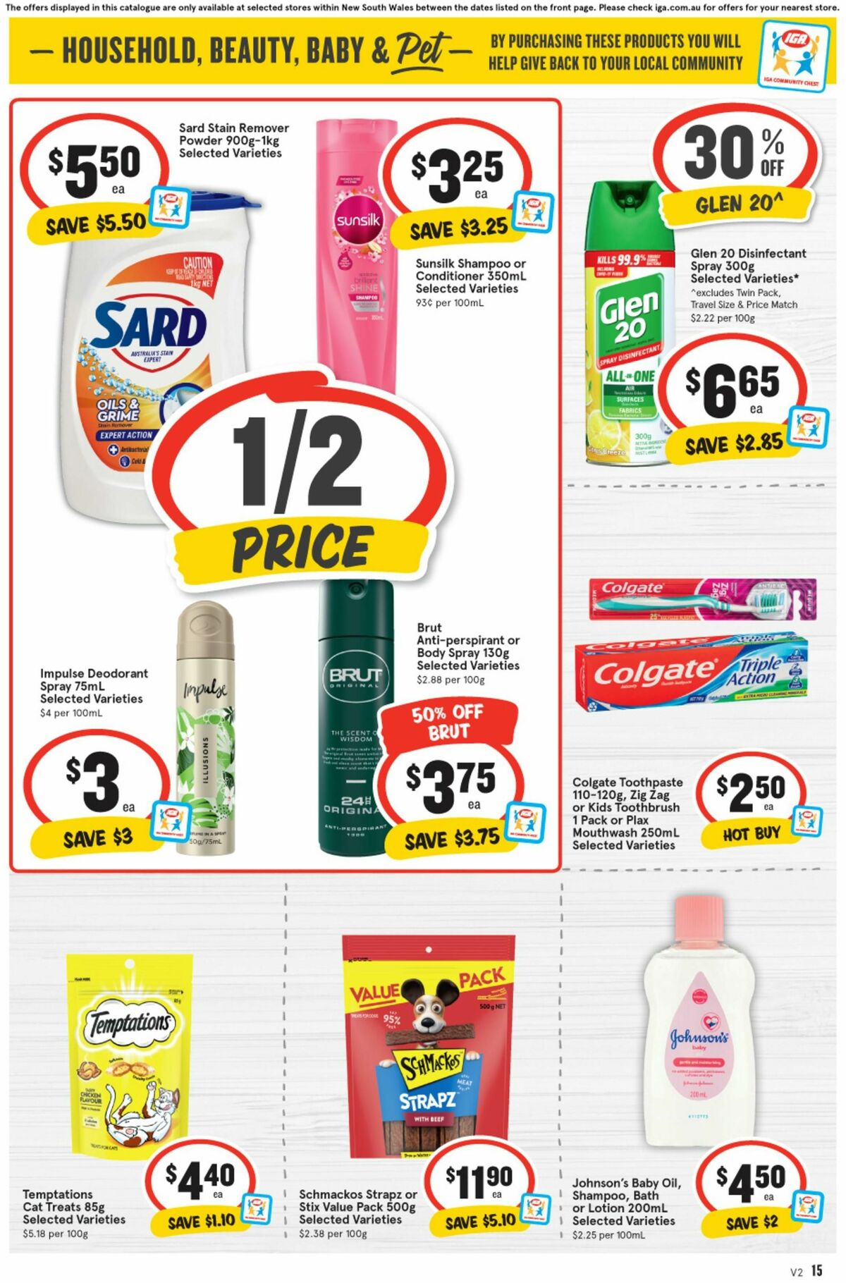 IGA Catalogues from 7 August