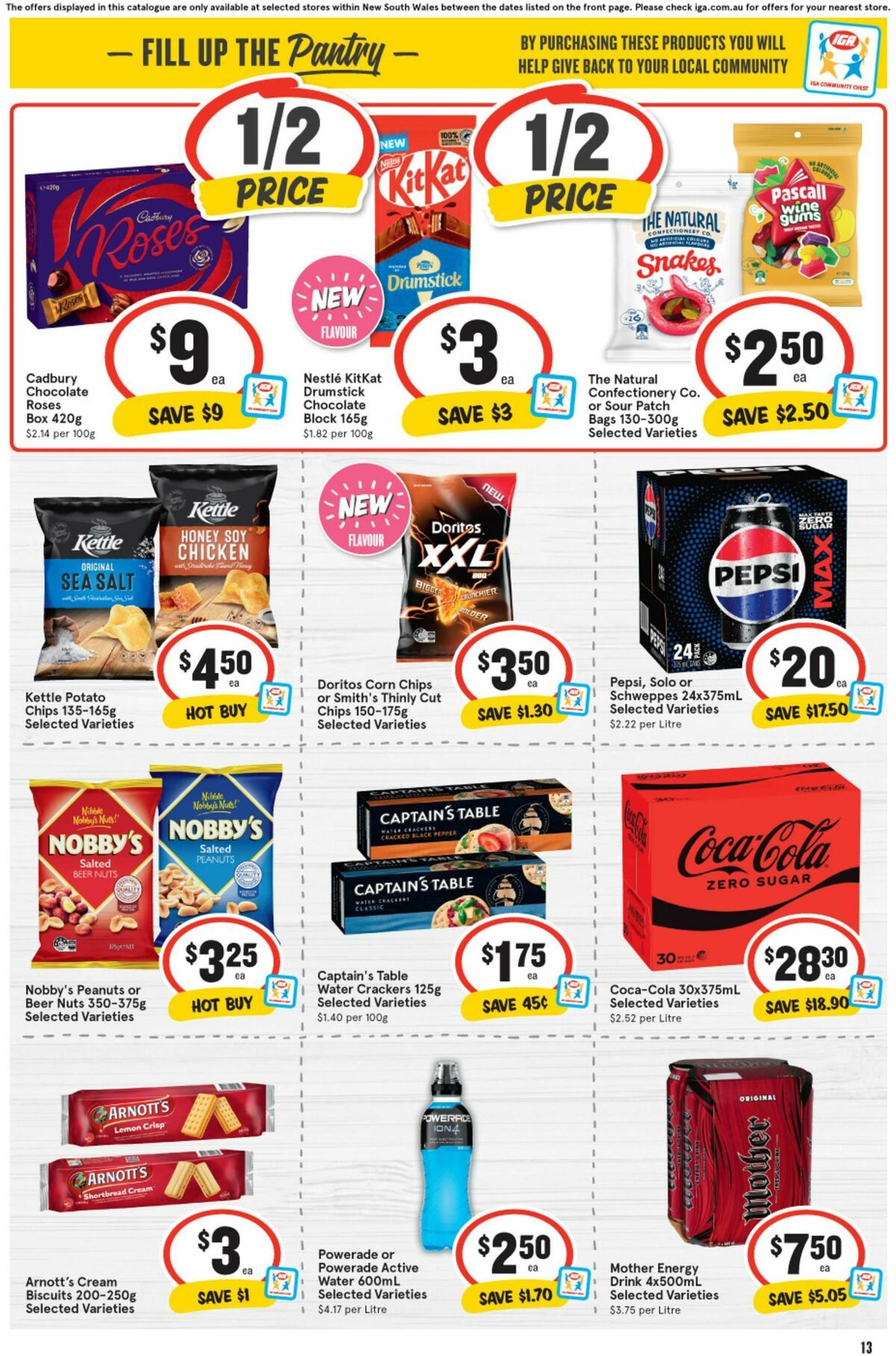 IGA Catalogues from 14 August