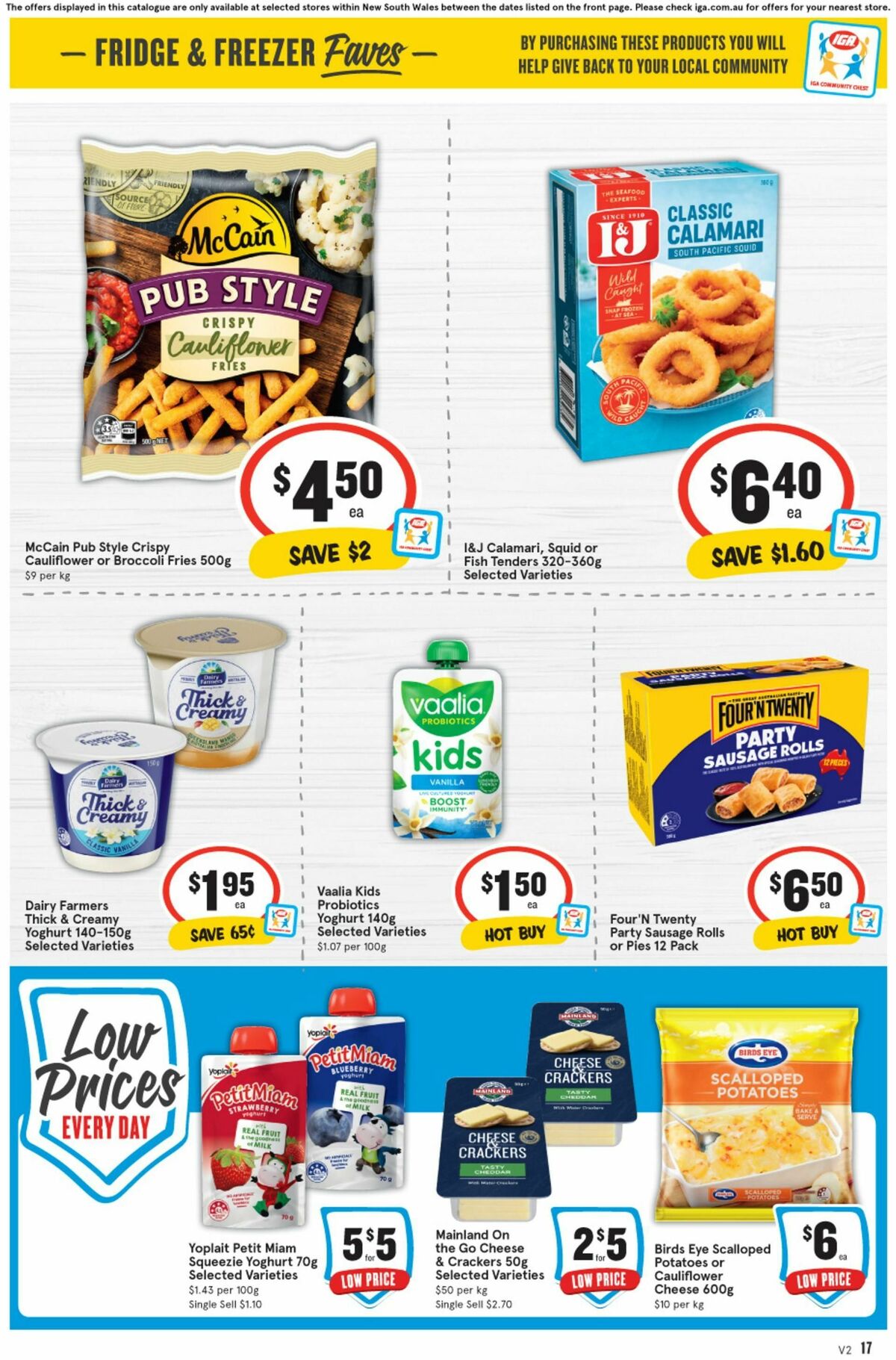 IGA Catalogues from 14 August