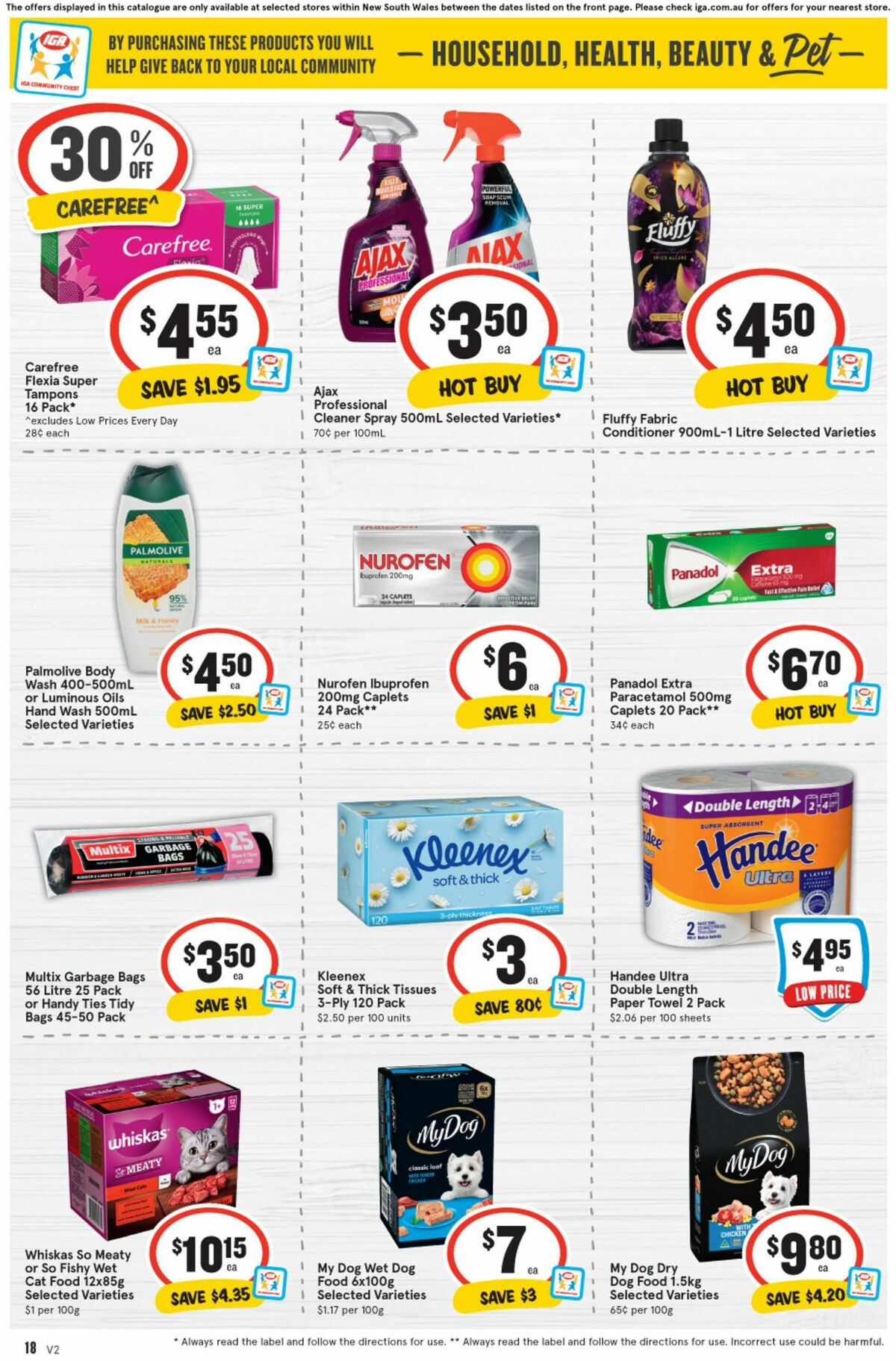 IGA Catalogues from 14 August