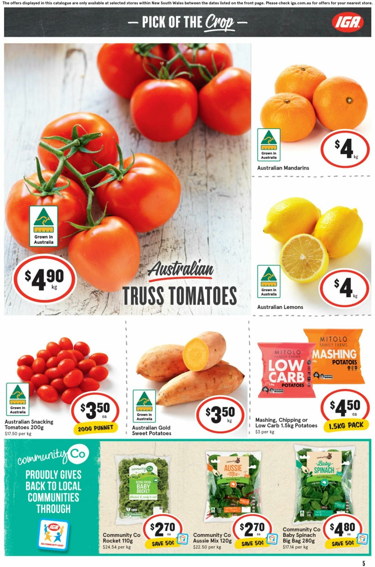 IGA Catalogues from 14 August