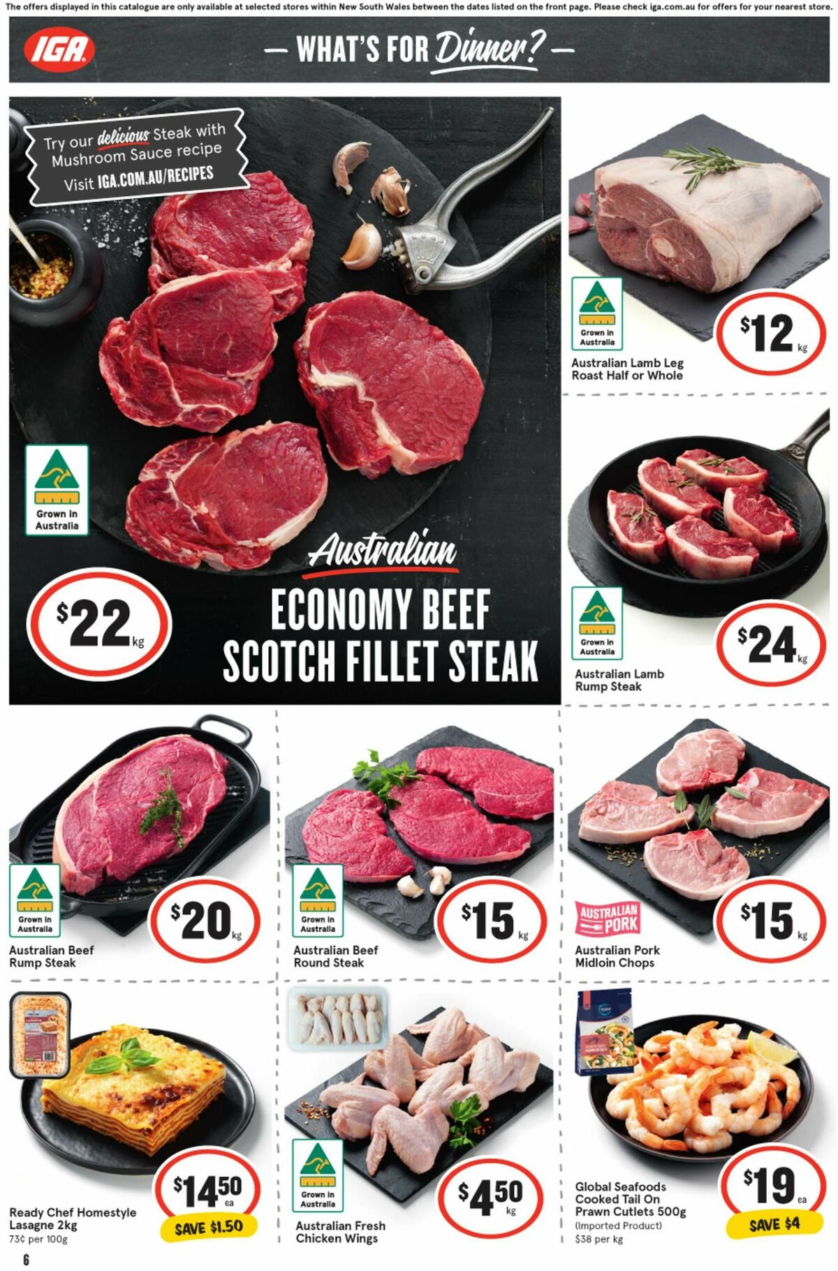 IGA Catalogues from 14 August