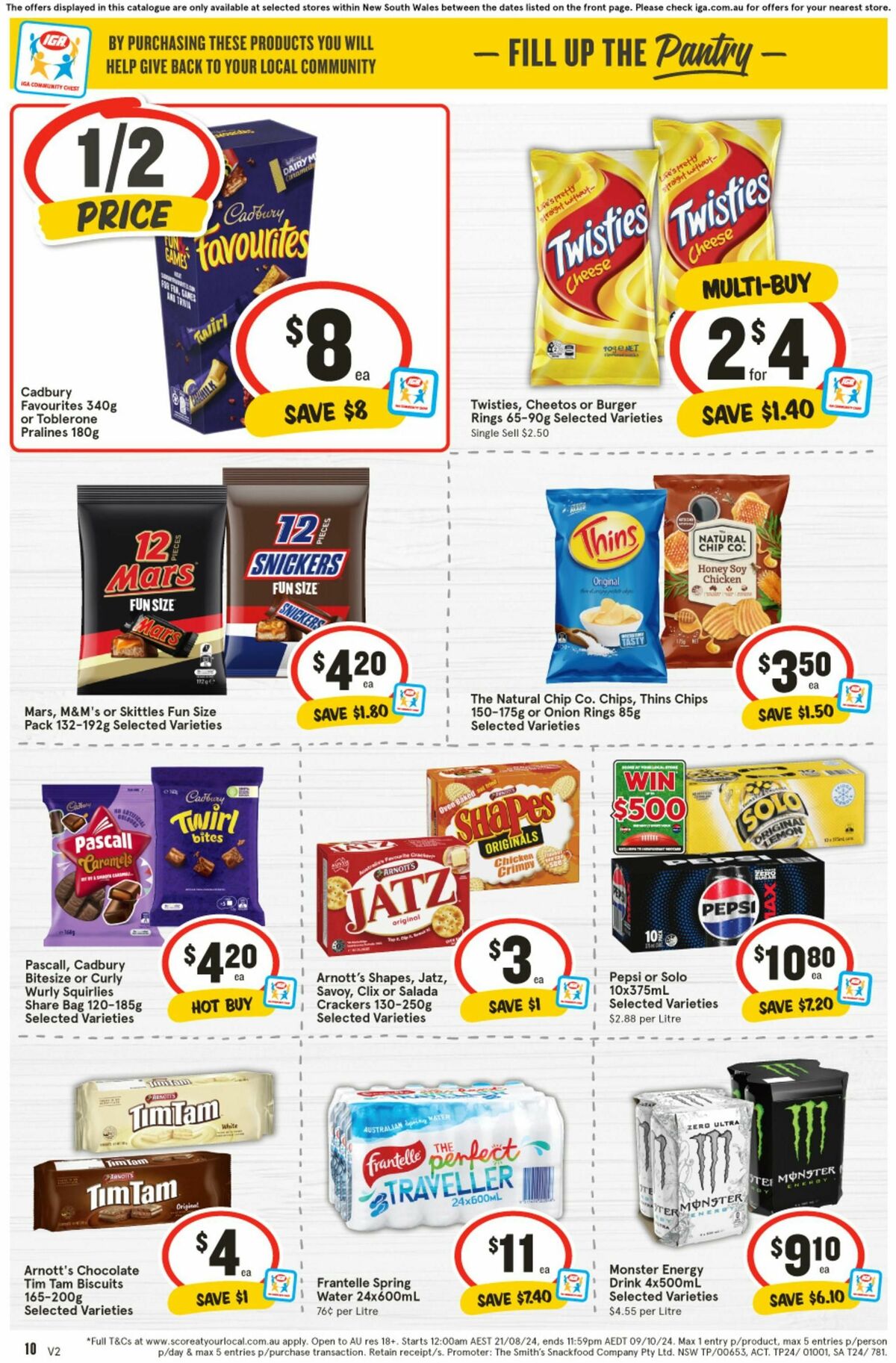 IGA Catalogues from 21 August