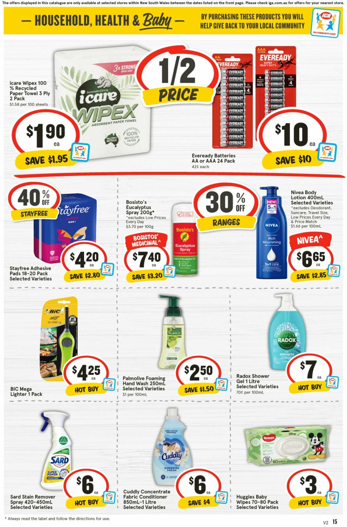 IGA Catalogues from 21 August